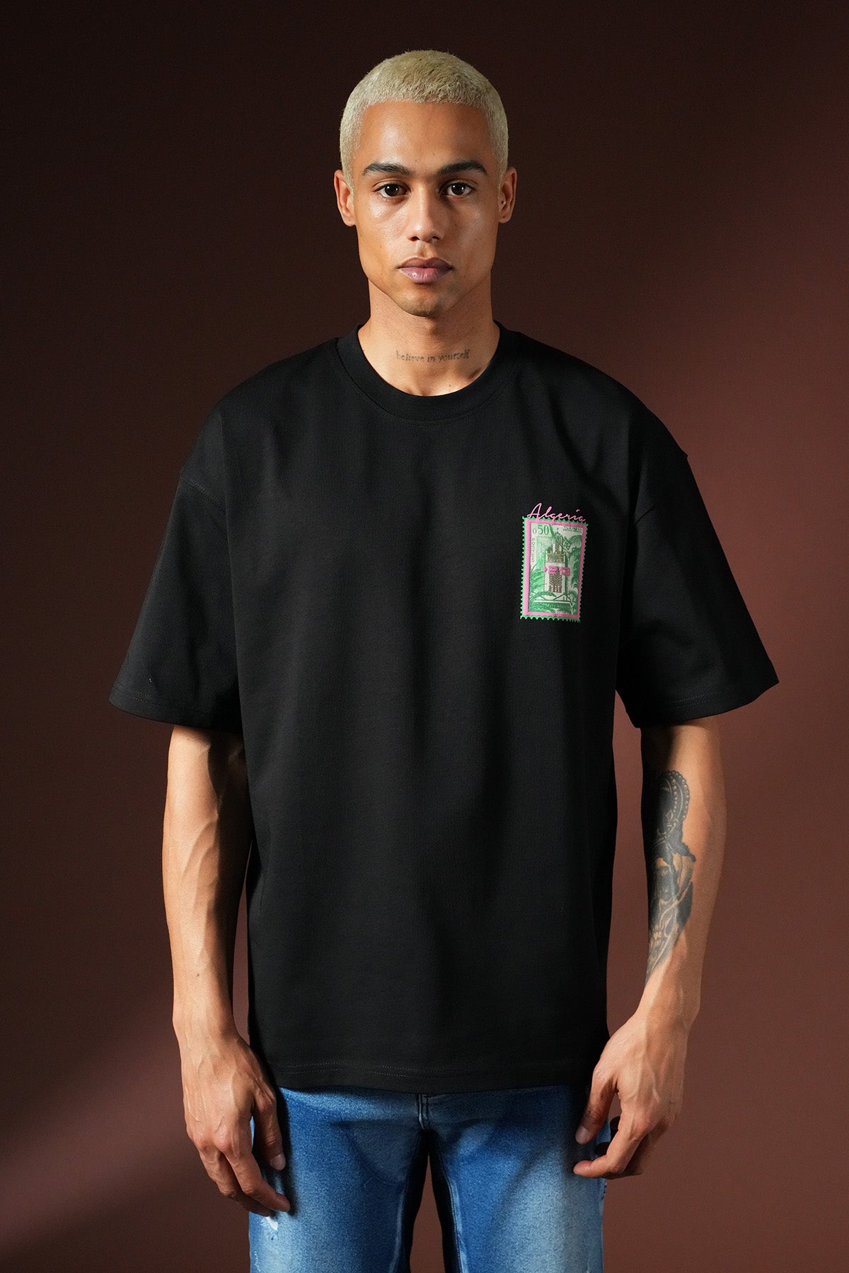 Übergroßes T-Shirt OM-027