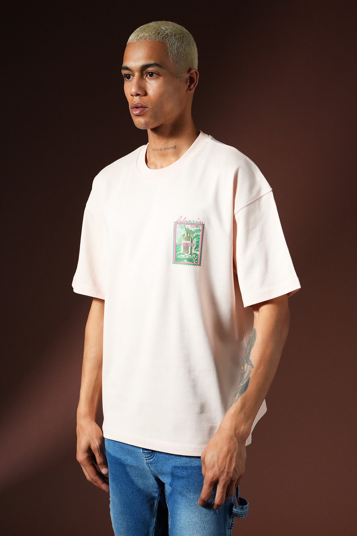 Übergroßes T-Shirt OM-027