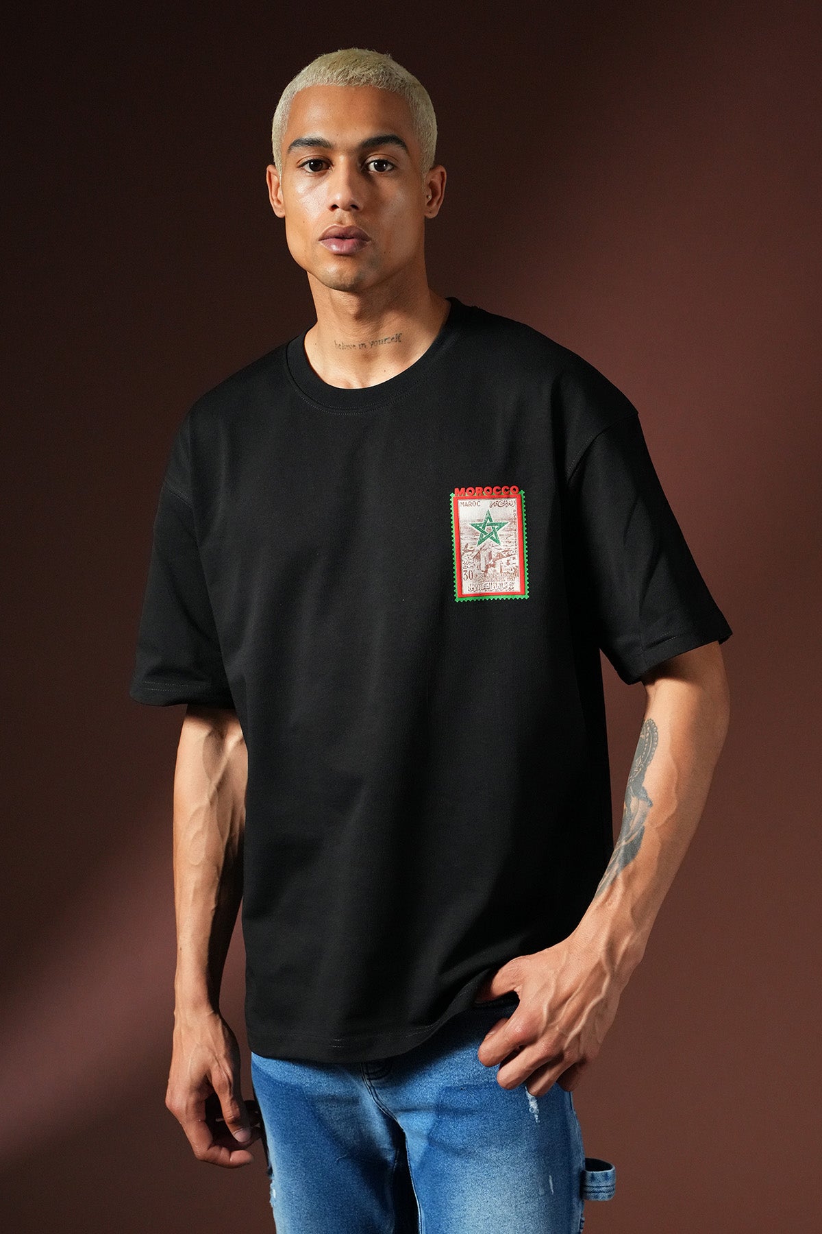 Übergroßes T-Shirt OM-023