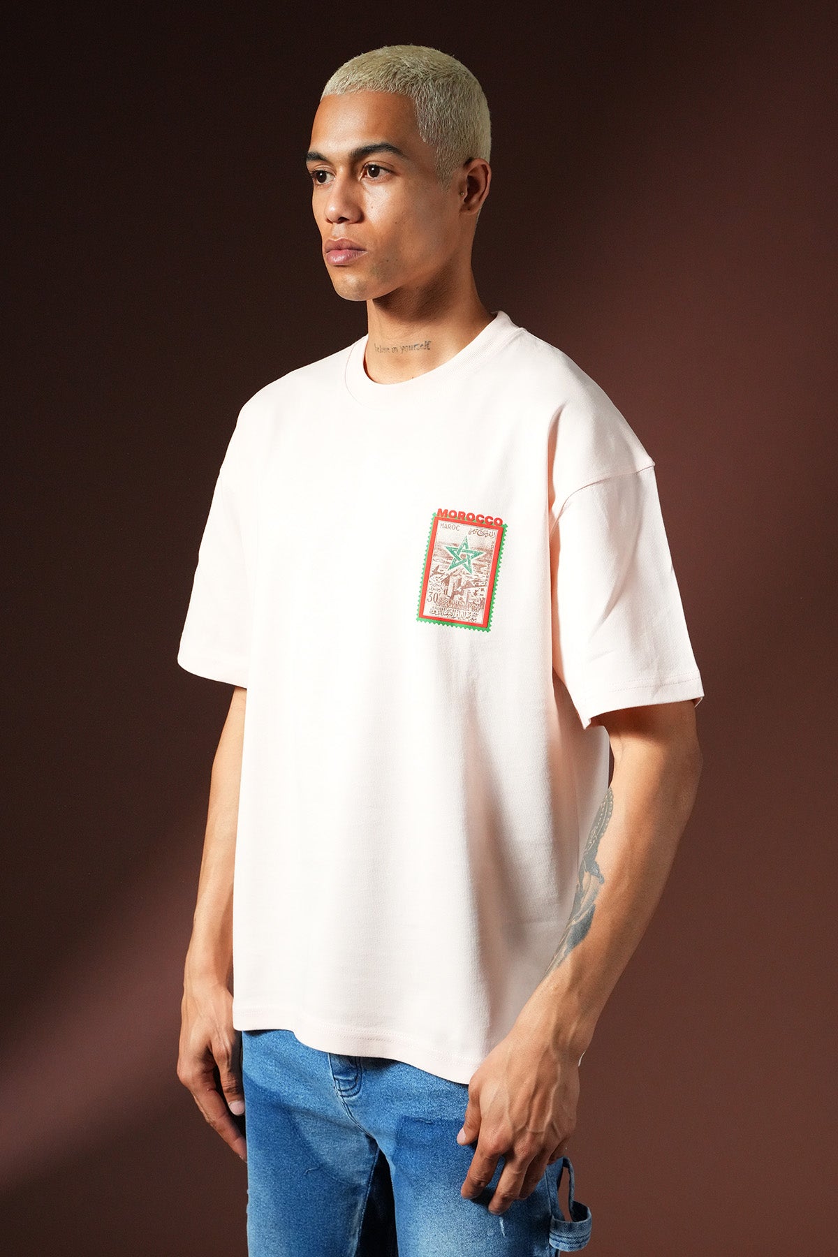 Übergroßes T-Shirt OM-023