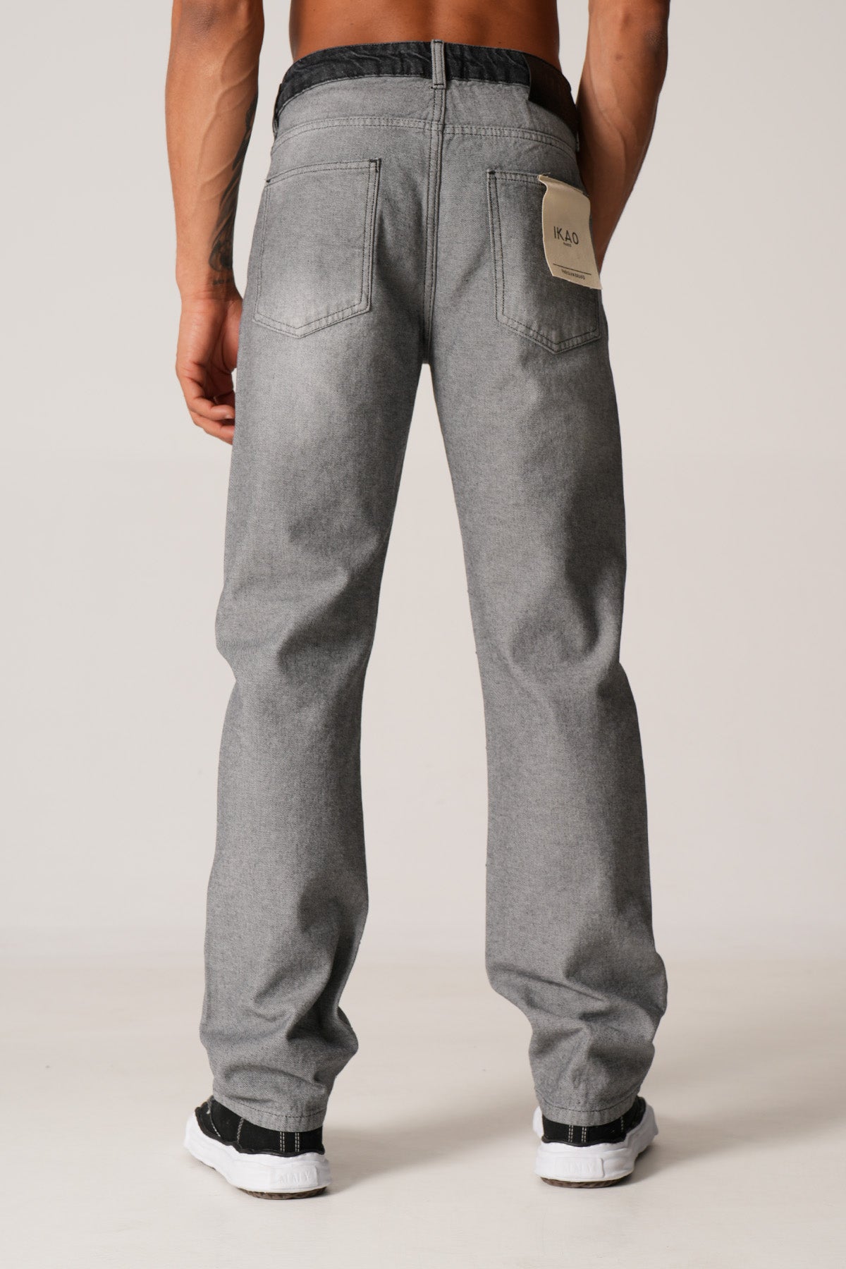 JEAN FLARE LL2000363 - GREY