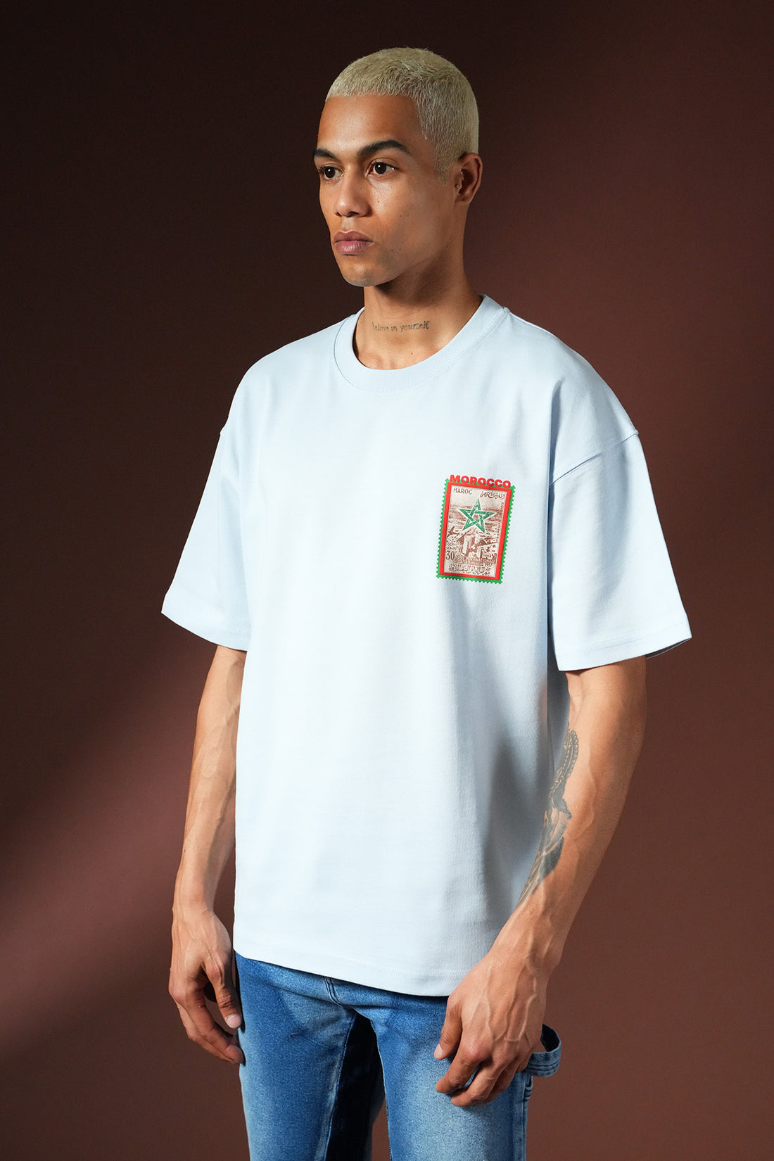 Übergroßes T-Shirt OM-023