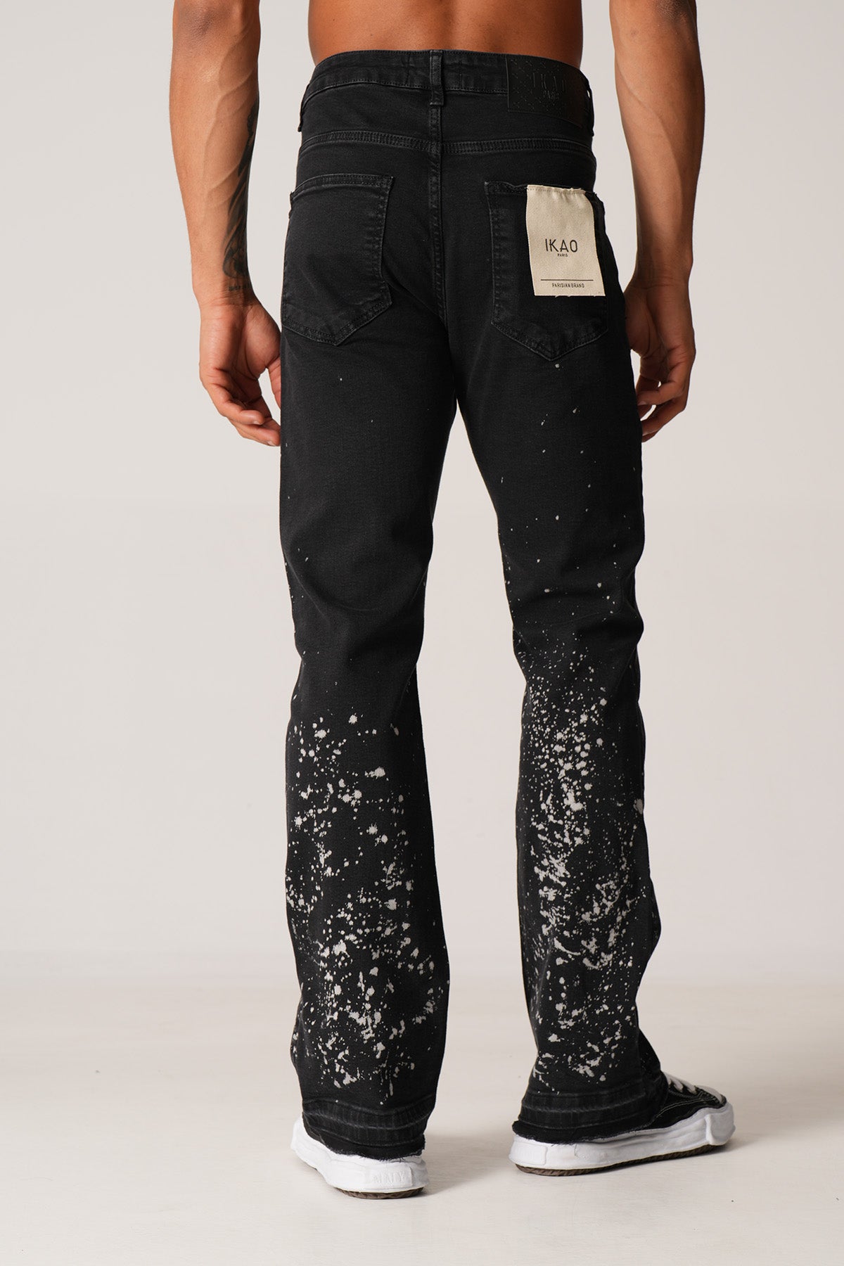JEAN FLARE LL2000282 - BLACK
