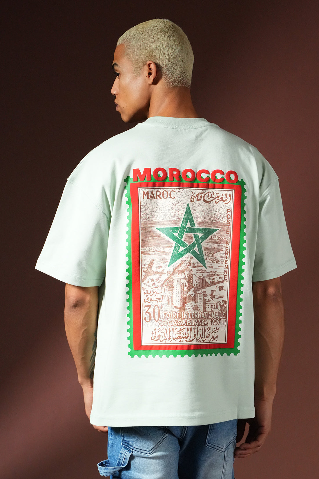Übergroßes T-Shirt OM-023