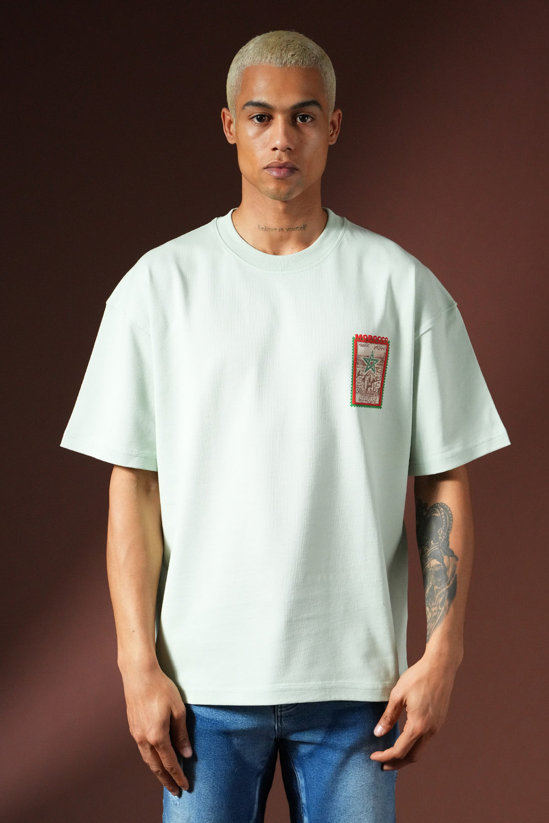 Übergroßes T-Shirt OM-023