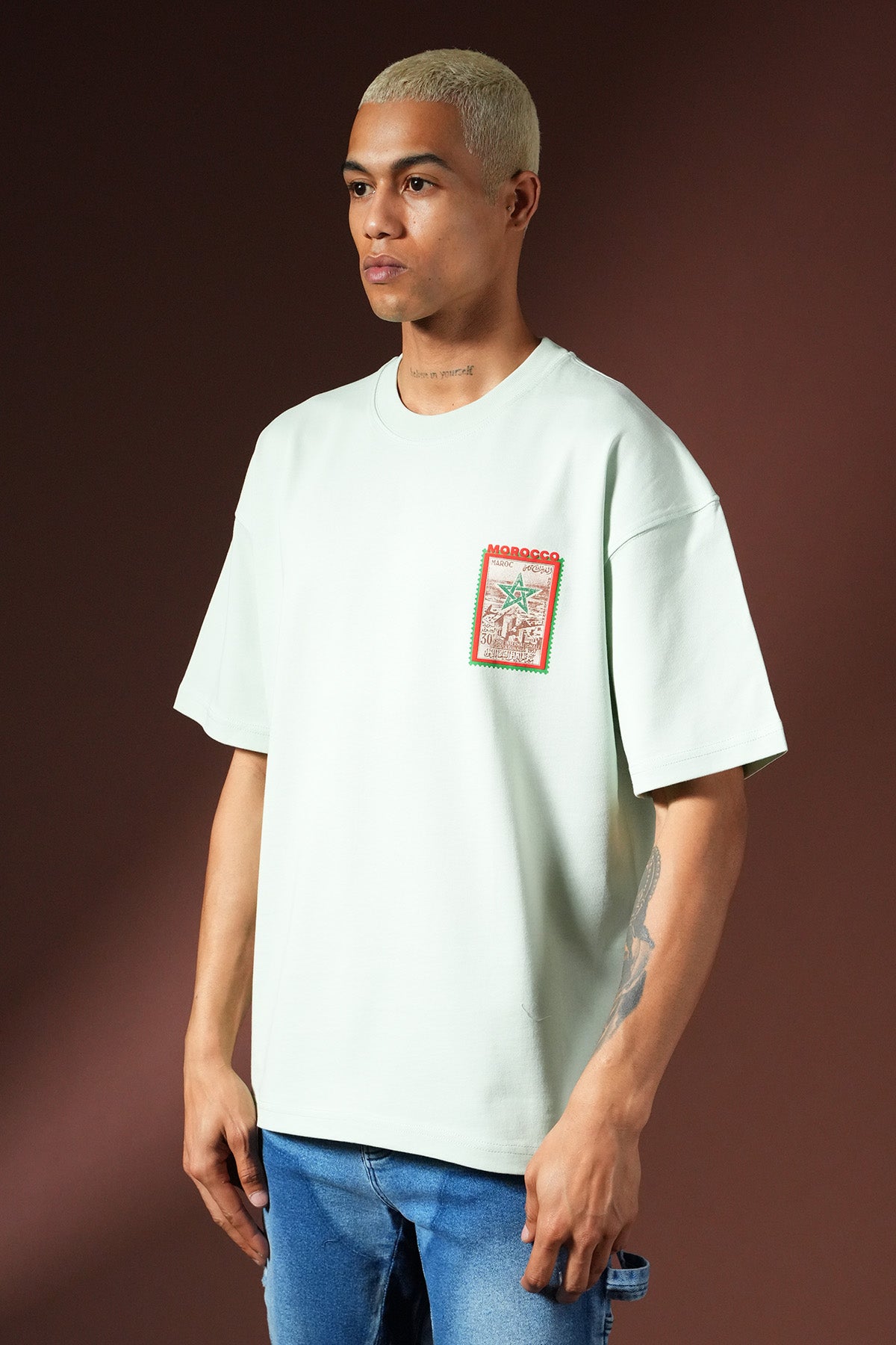 Übergroßes T-Shirt OM-023