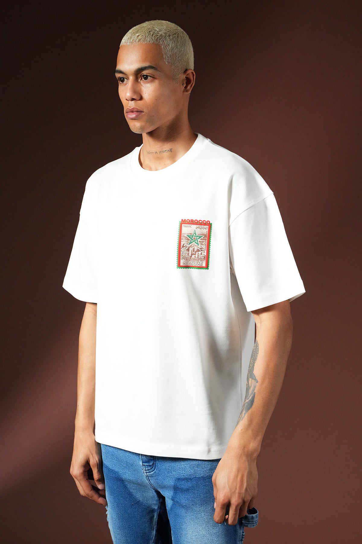 Übergroßes T-Shirt OM-023