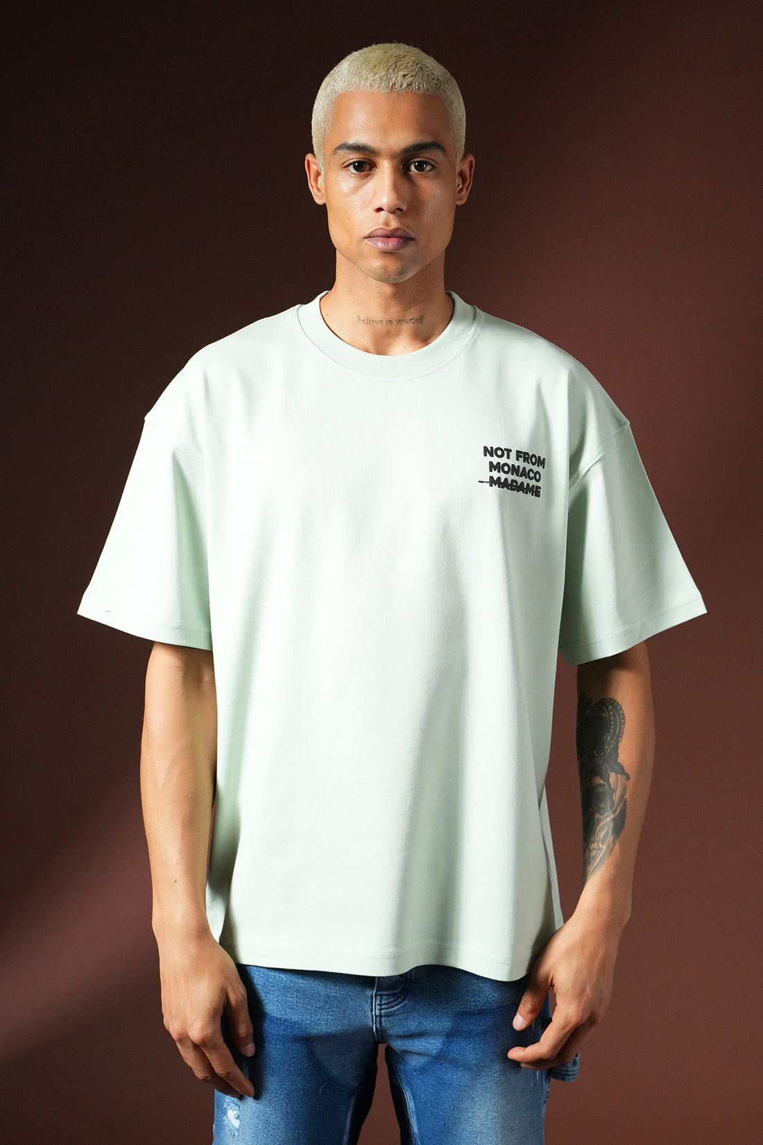 Übergroßes T-Shirt OM-020
