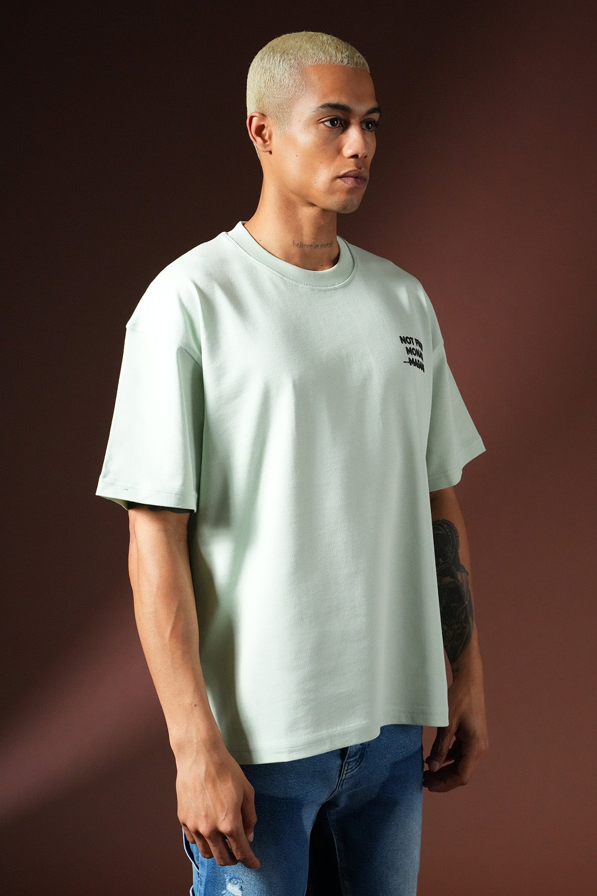 Übergroßes T-Shirt OM-020