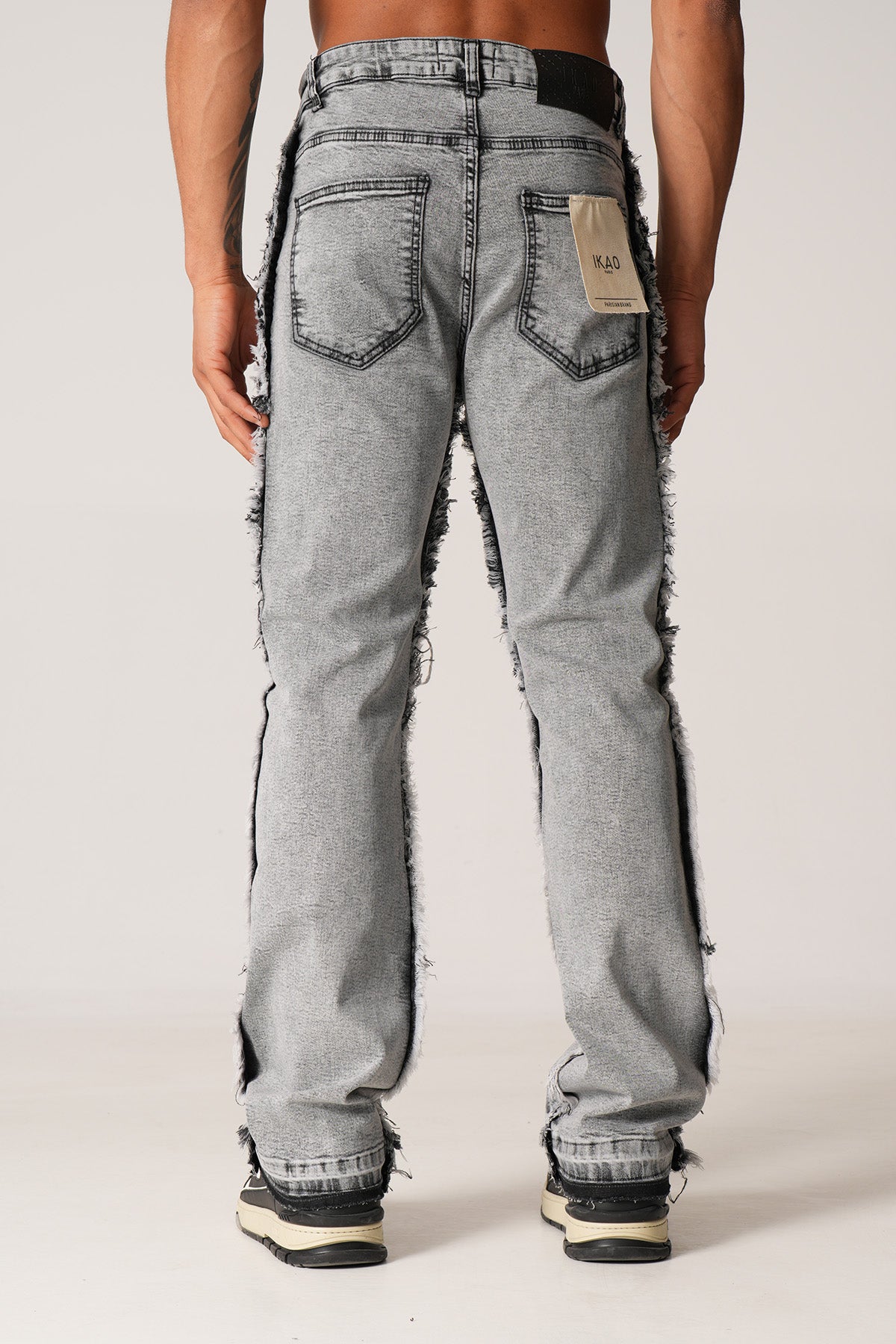 JEAN FLARE LL2000199 - GREY
