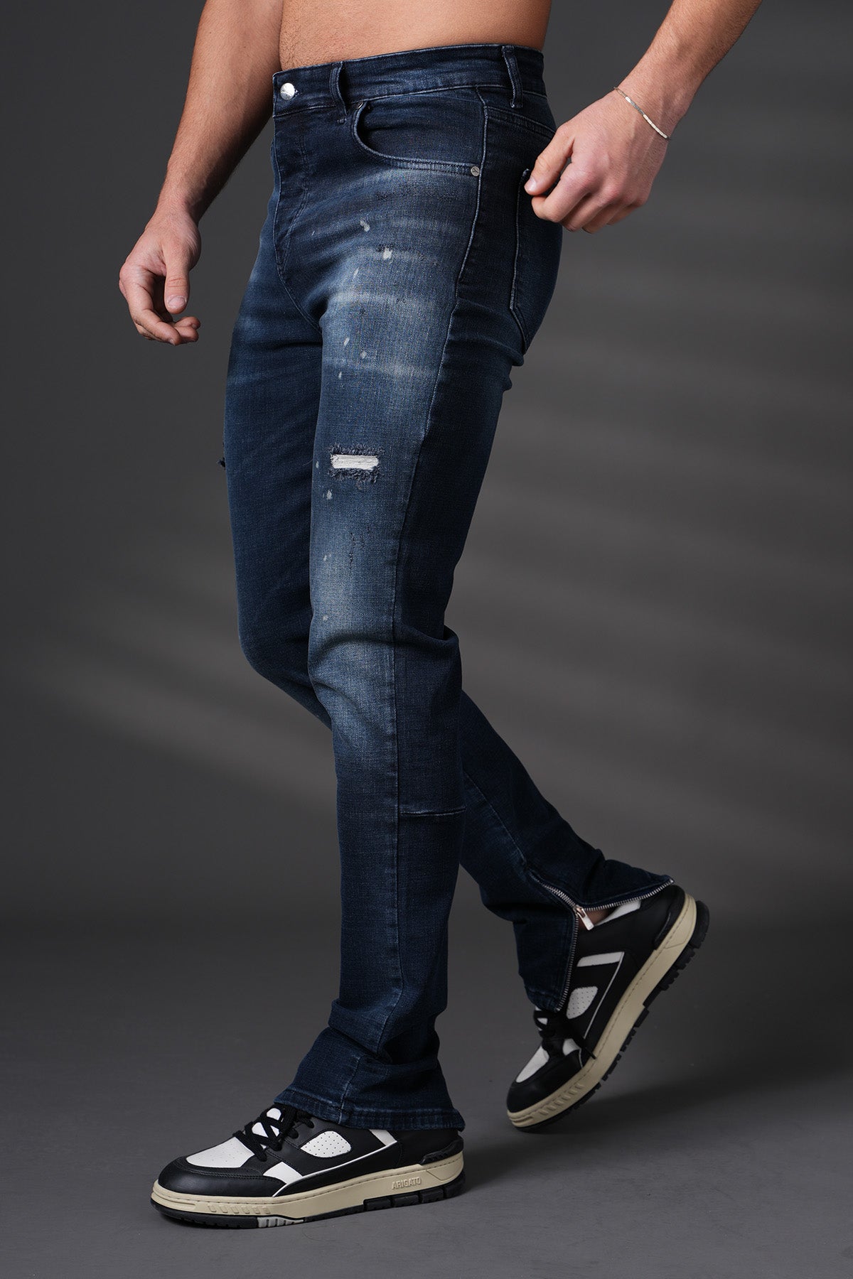 JEAN ZIPPED FIT F0024