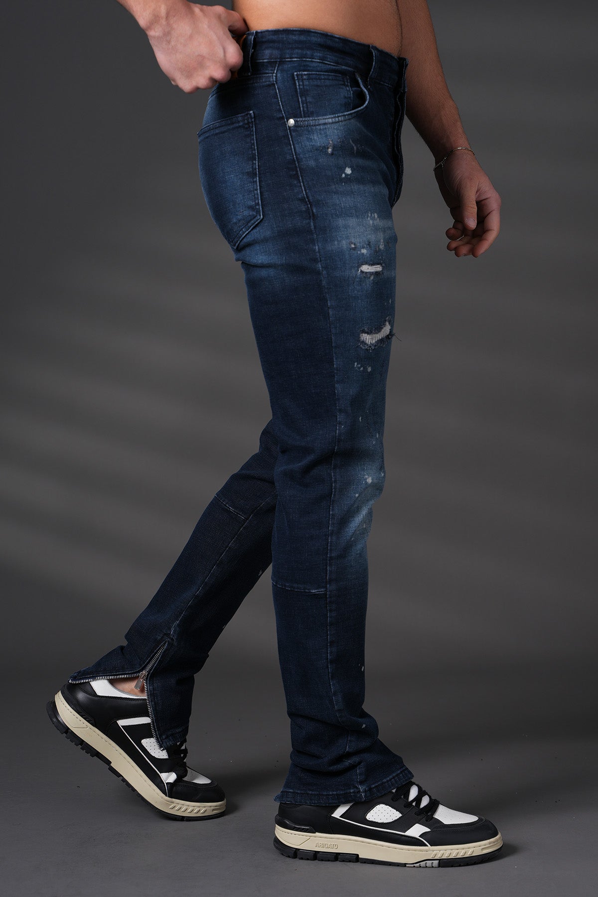 JEAN ZIPPED FIT F0024