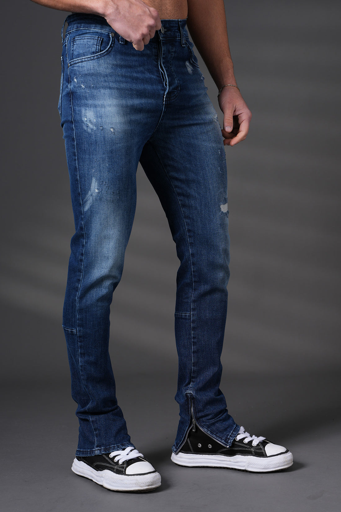 JEAN ZIPPED FIT F0020