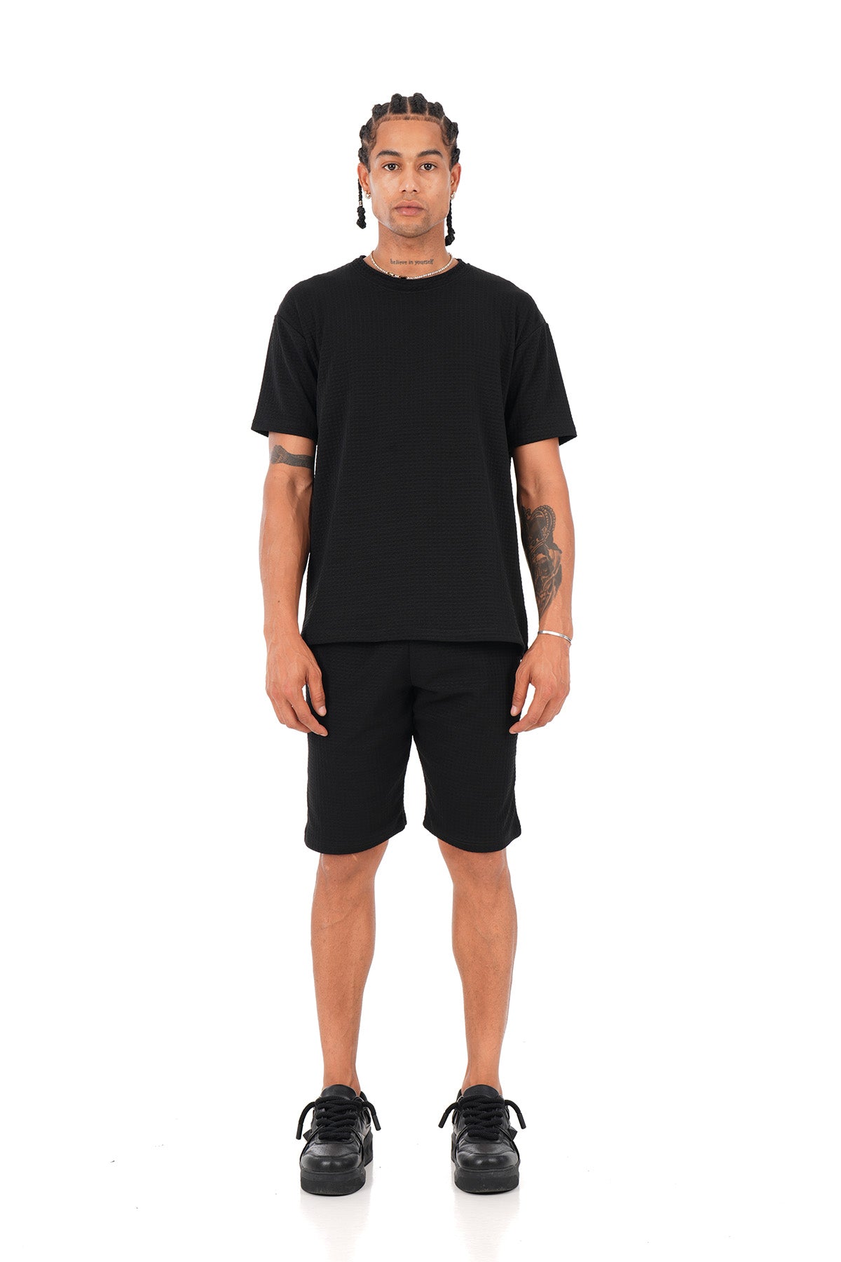 SHORT SETS IK2104 - BLACK