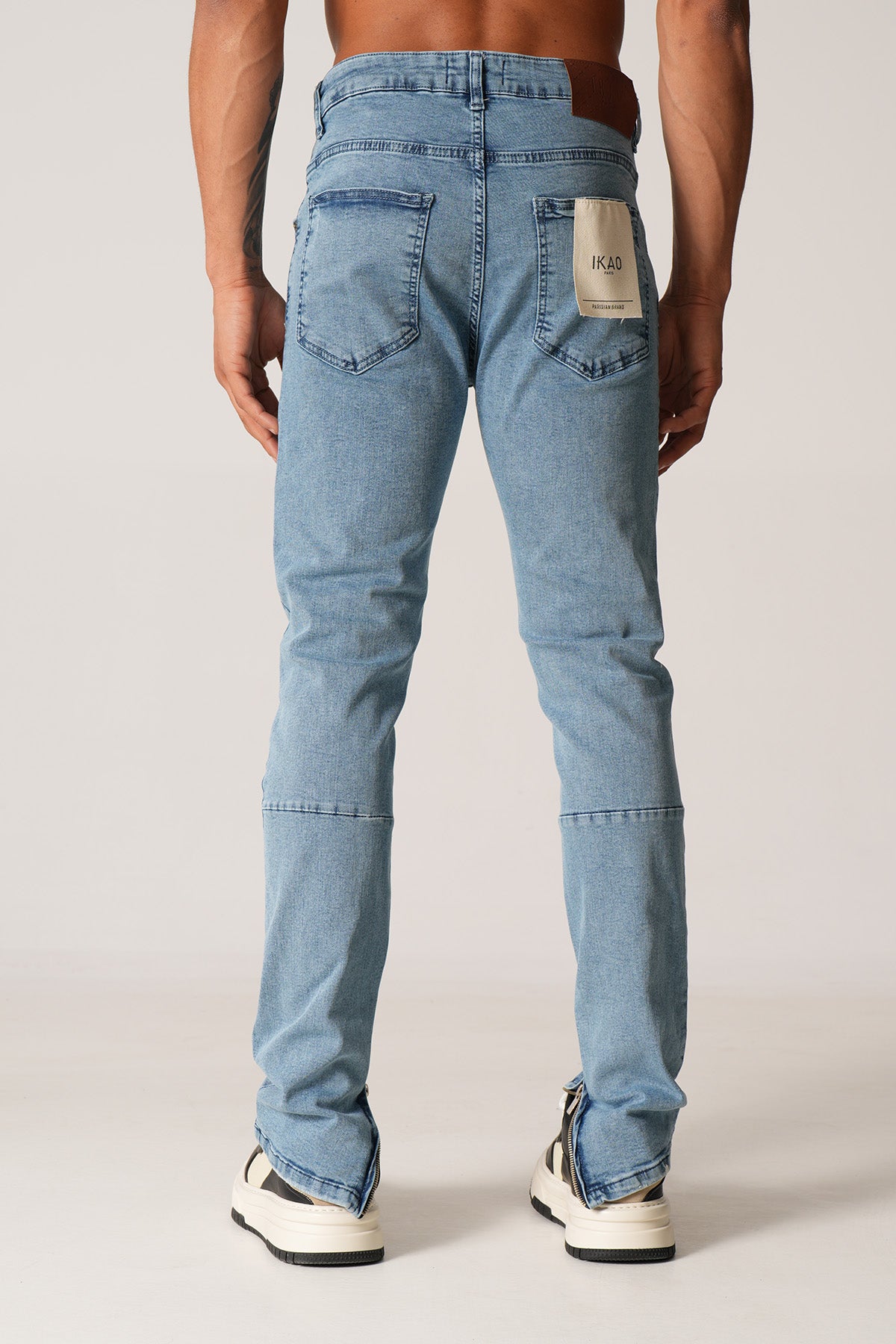 JEAN ZIPPED LL2000143 - BLUE