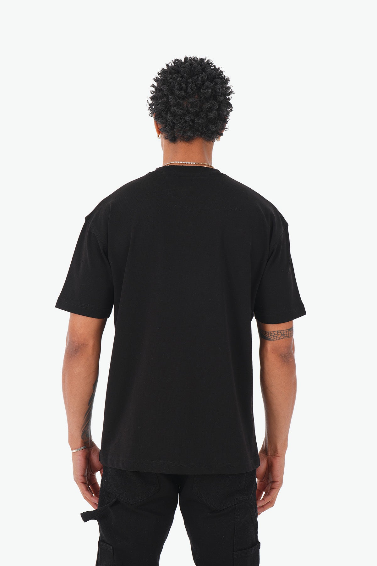 TEE SHIRT LL1066 - BLACK