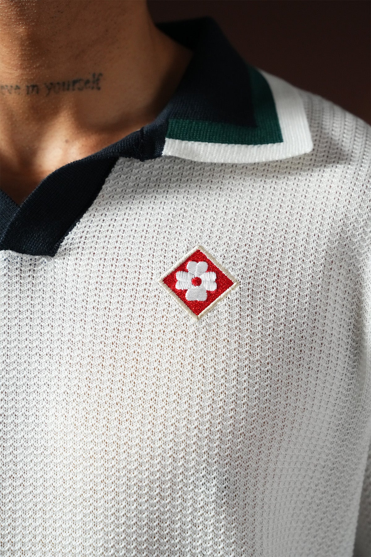 T-shirt en maille Polo KNIT LL061053