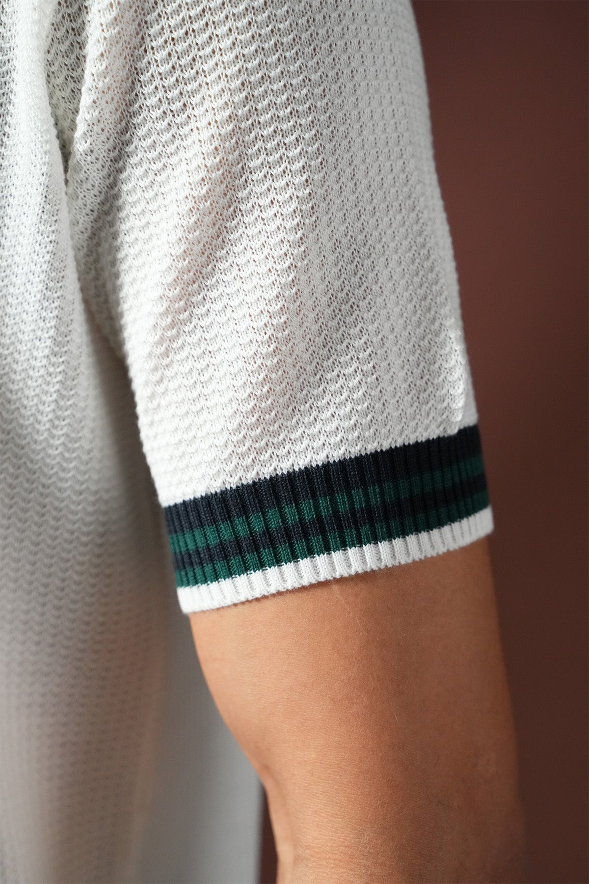 T-shirt en maille Polo KNIT LL061053