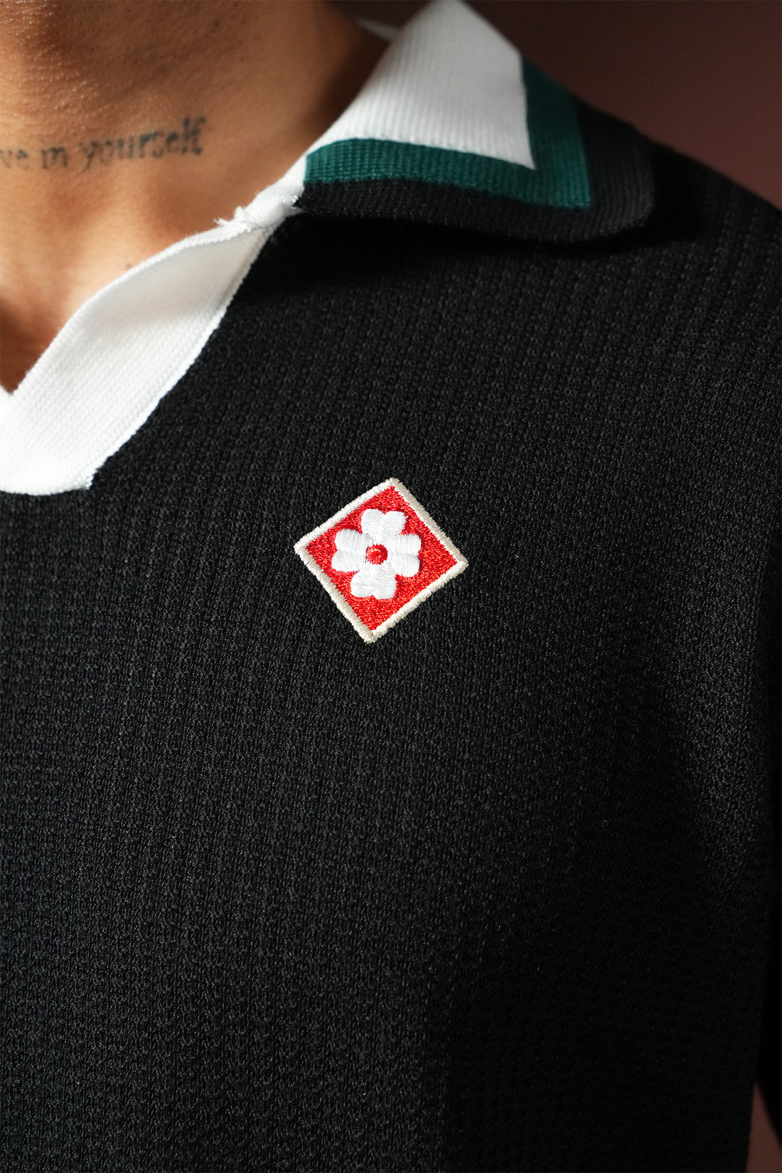 T-shirt en maille Polo KNIT LL061053