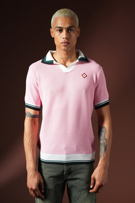 T-shirt en maille Polo tricot LL061053