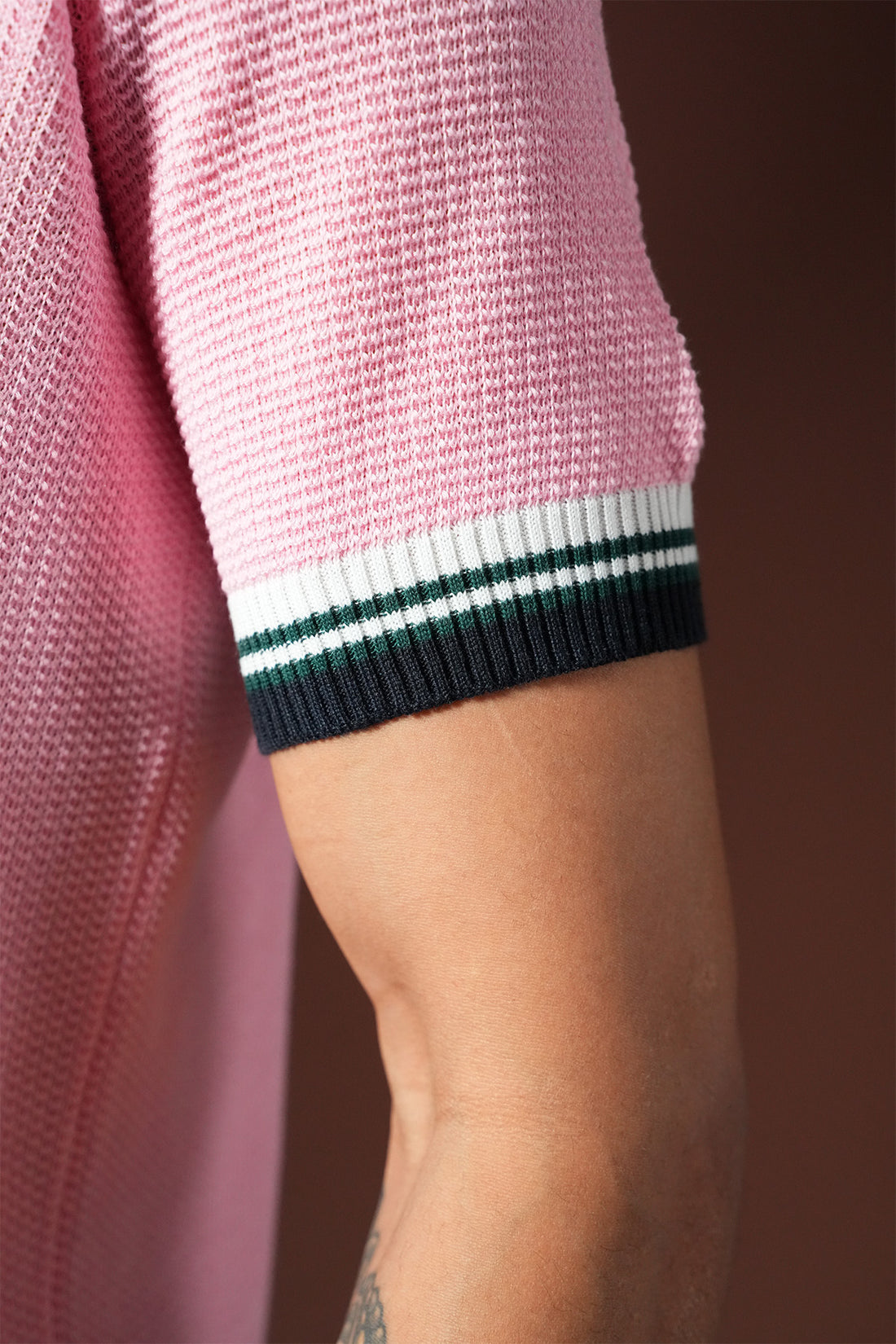 T-shirt en maille Polo KNIT LL061053