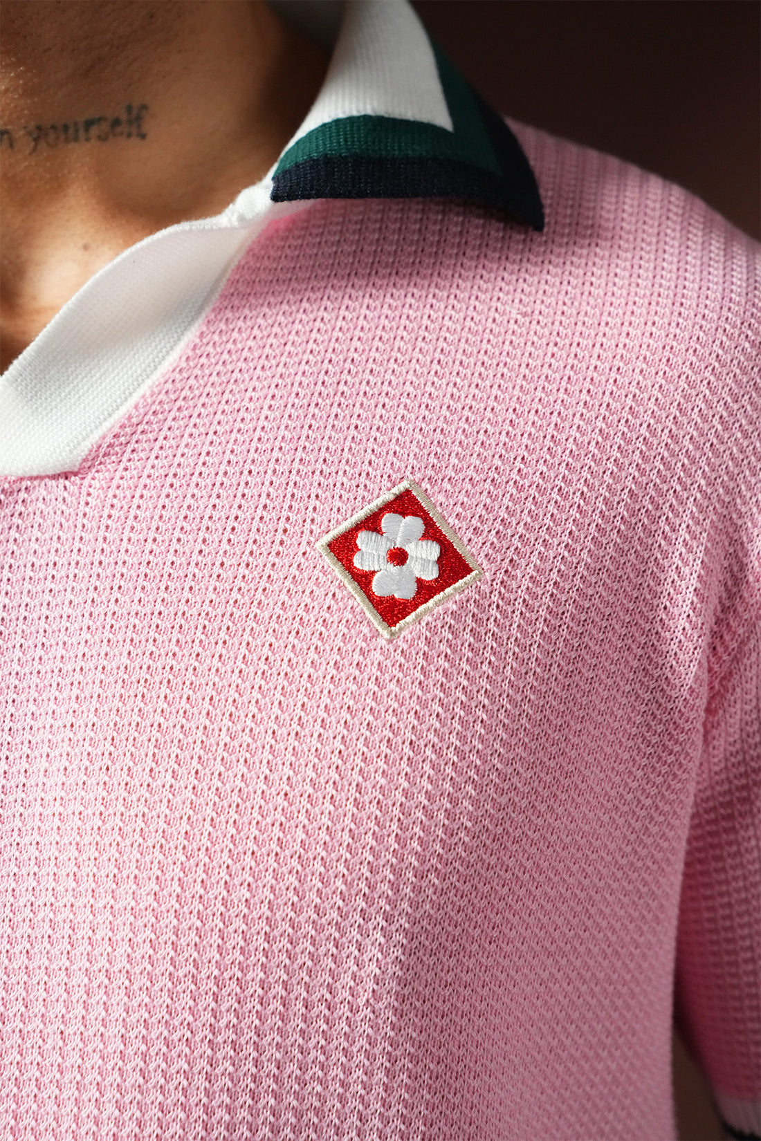 T-shirt en maille Polo KNIT LL061053