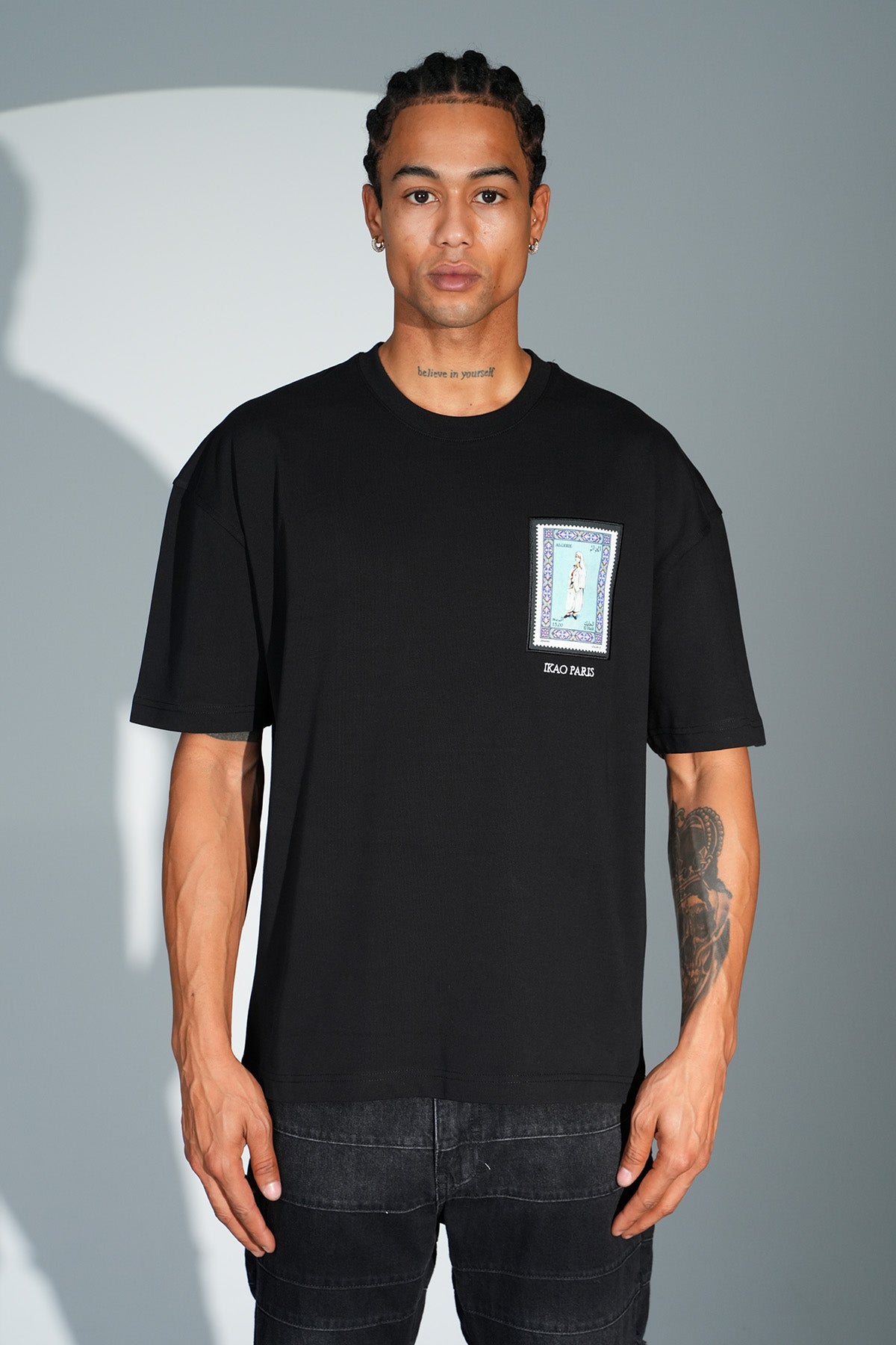 TEE SHIRT LP-2552 - BLACK