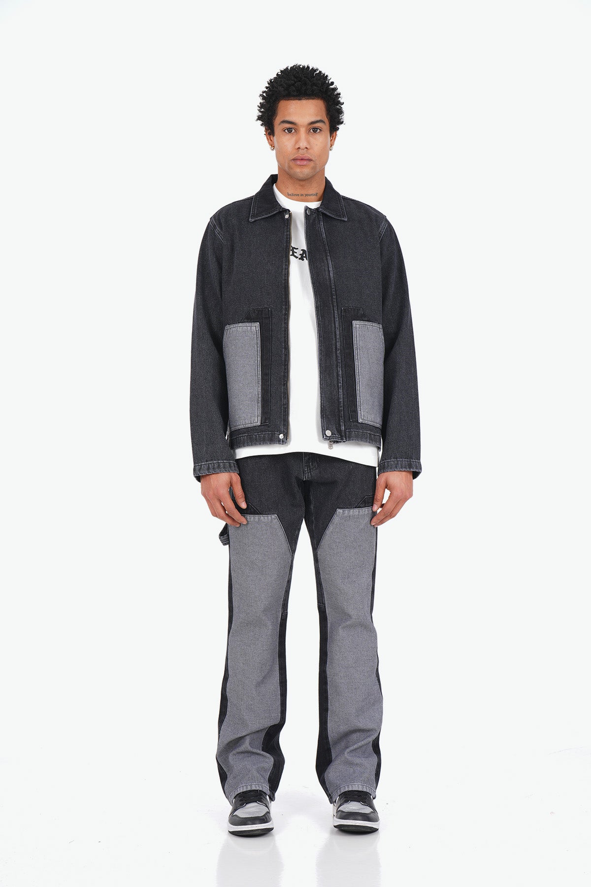 SURVÊTEMENT JEAN ART502 - BLACK
