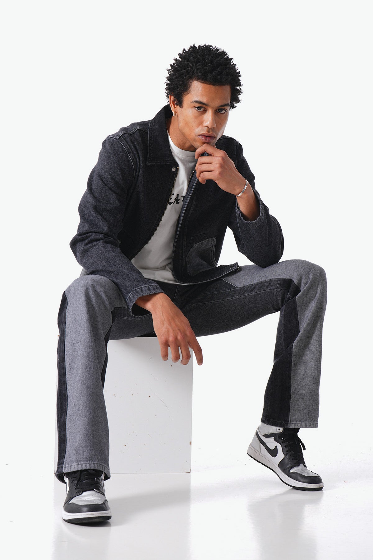 SURVÊTEMENT JEAN ART502 - BLACK