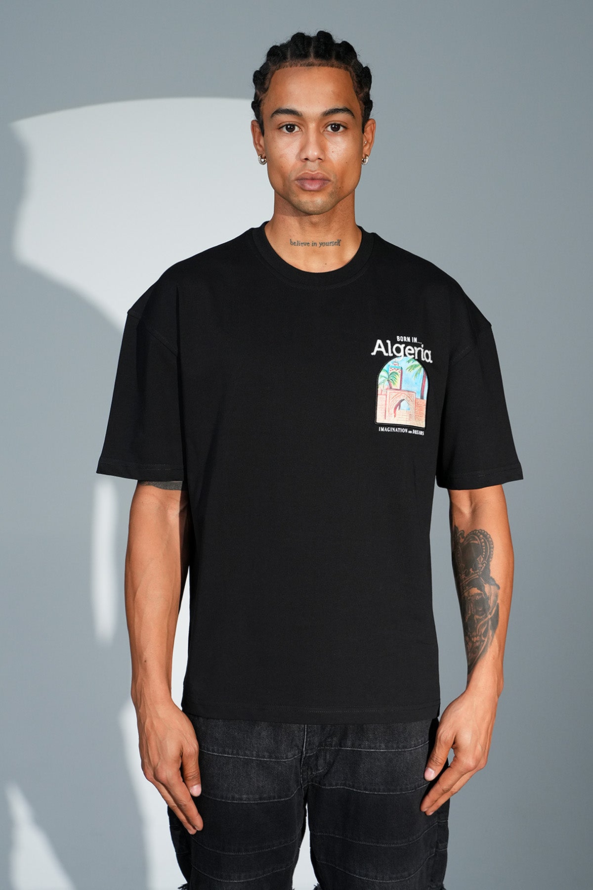 TEE SHIRT LP-2553 - BLACK