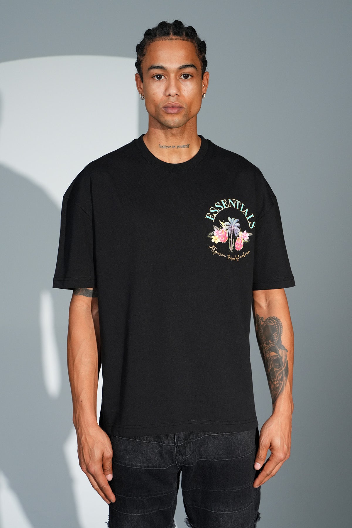 TEE SHIRT LP-2557 - BLACK