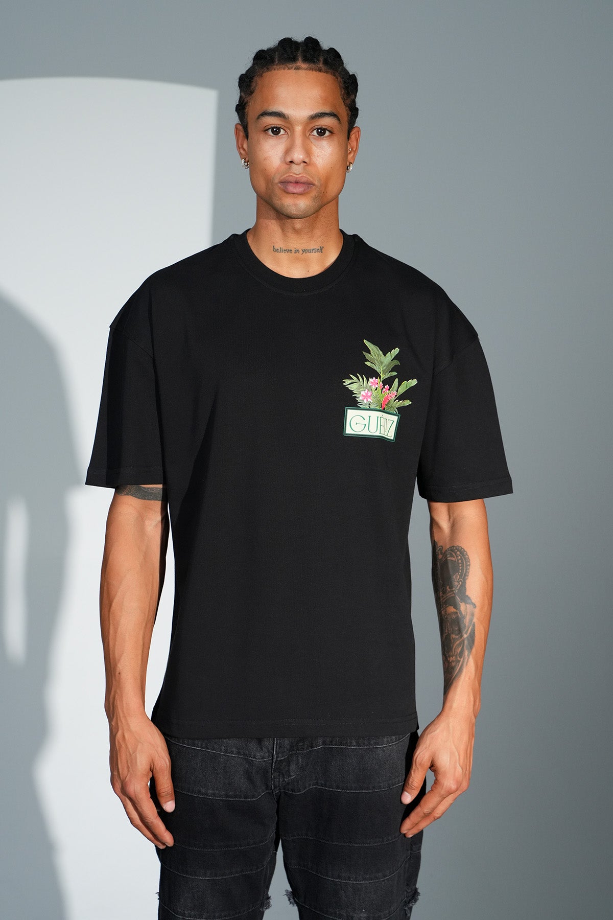 TEE SHIRT LP-2558 - BLACK
