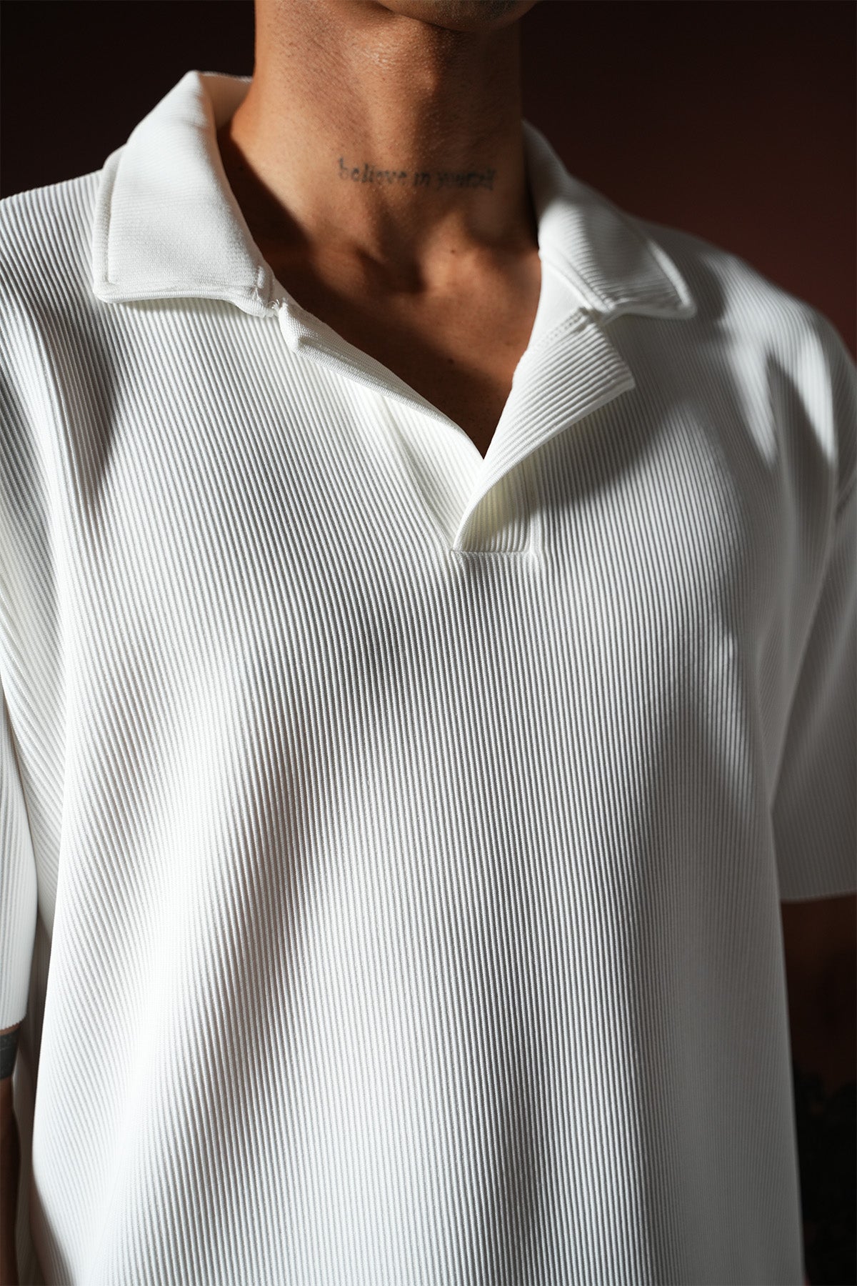 Übergroßes Polo-T-Shirt 22339
