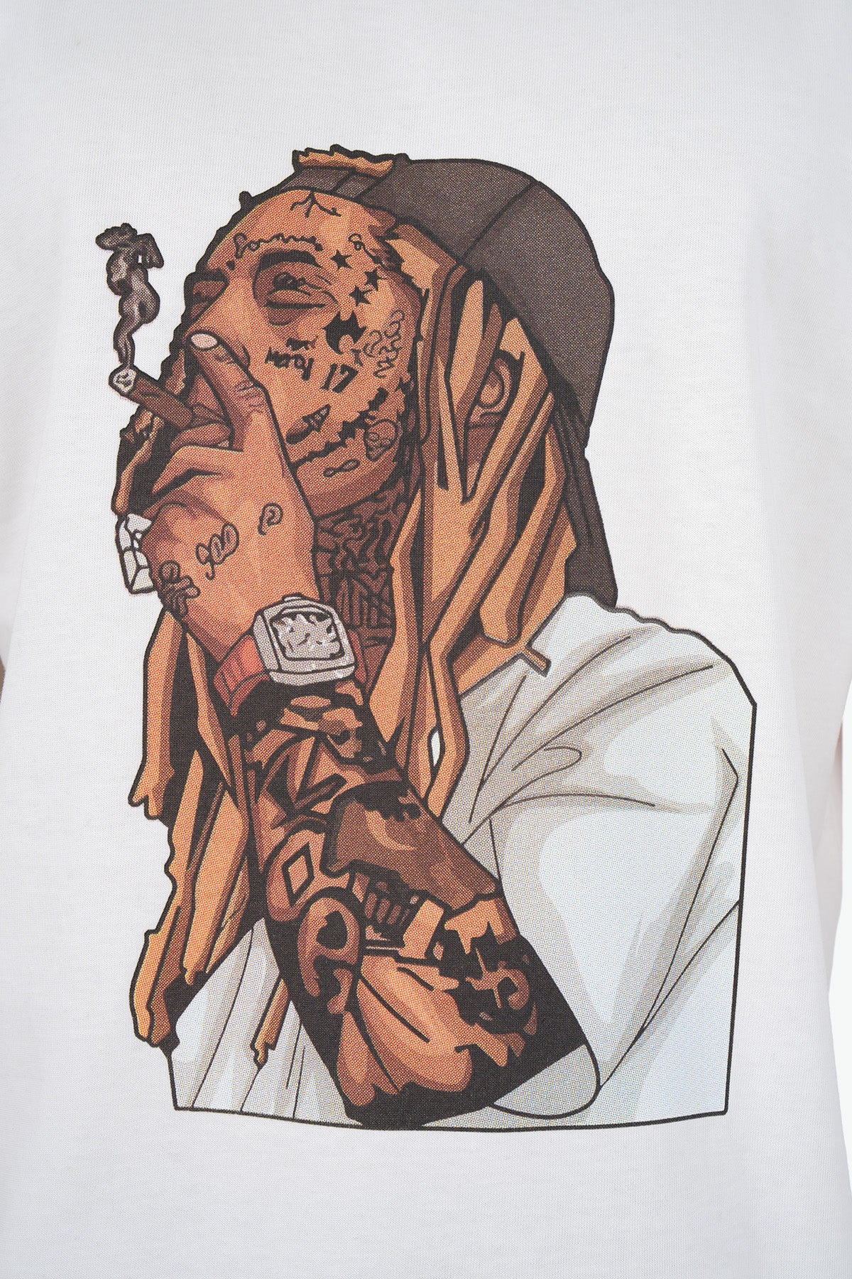 TEE SHIRT LL1020 - WHITE