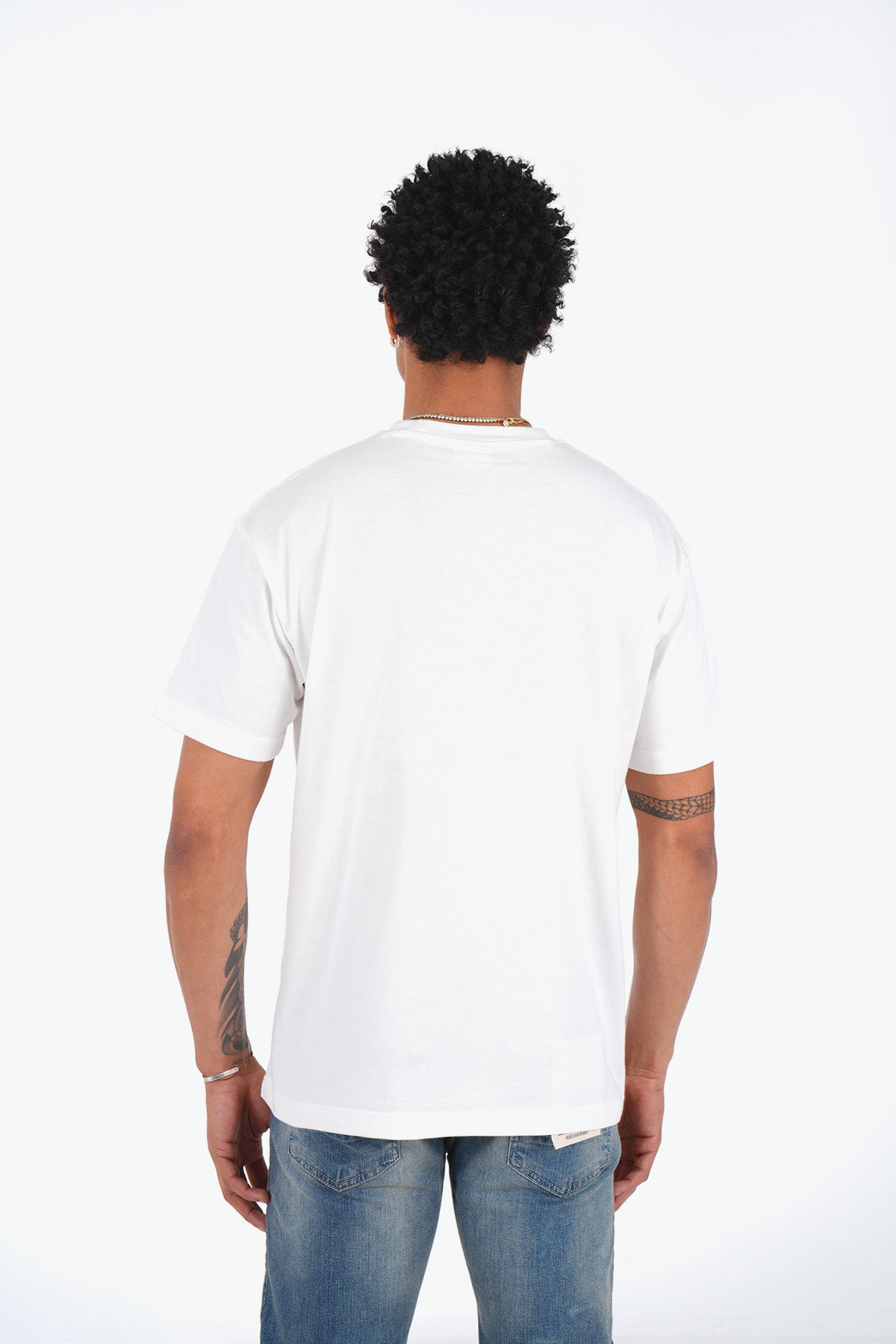 TEE SHIRT LL1077 - WHITE