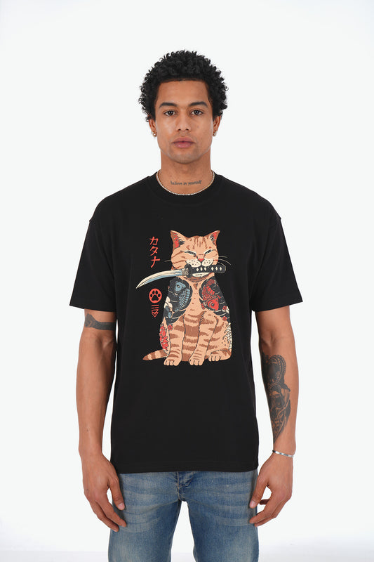 TEE SHIRT LL1077 - BLACK