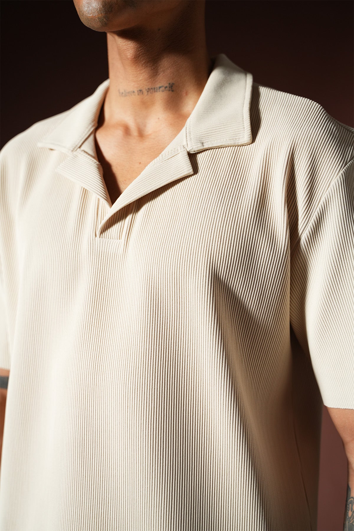 Übergroßes Polo-T-Shirt 22339