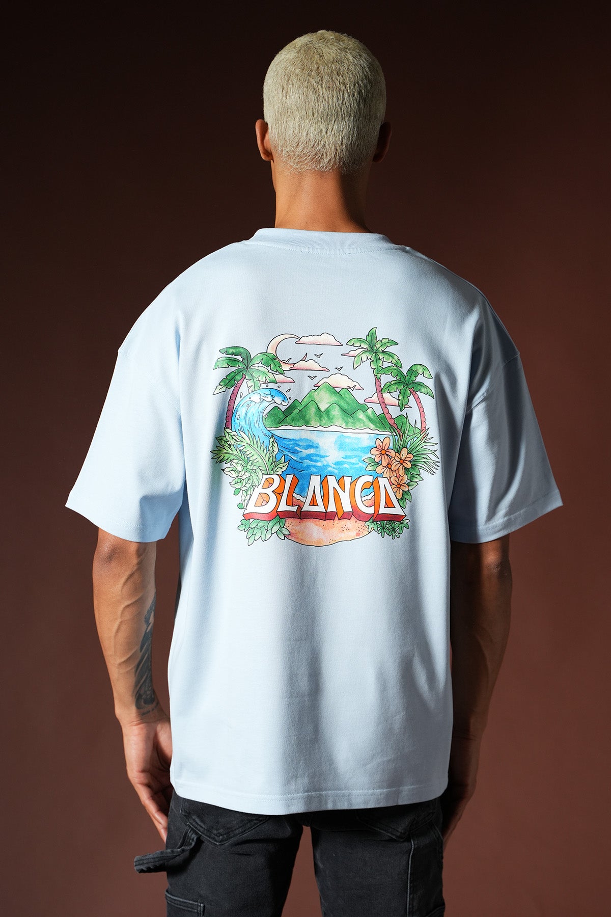 T-shirt oversize OM-047