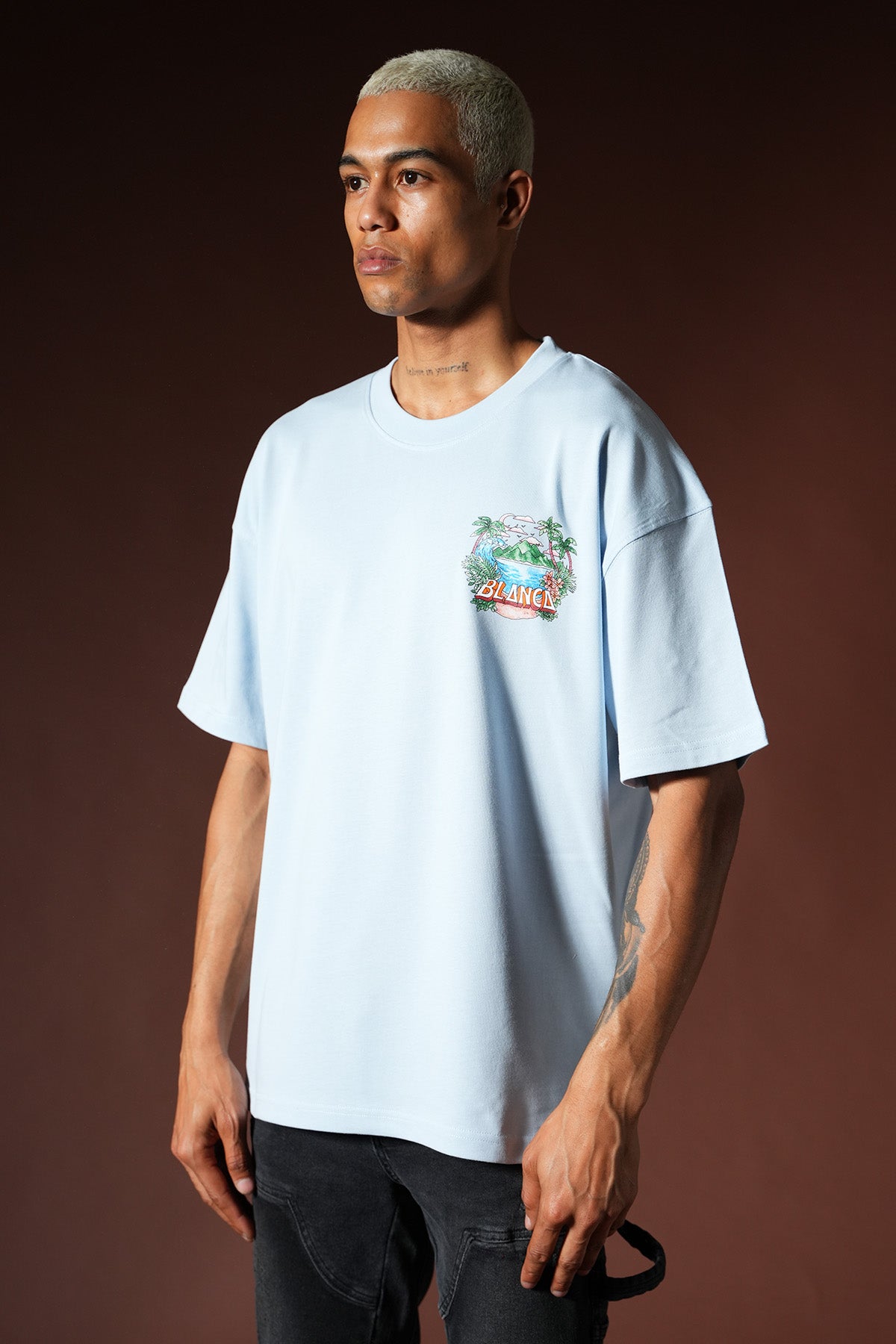 T-shirt oversize OM-047