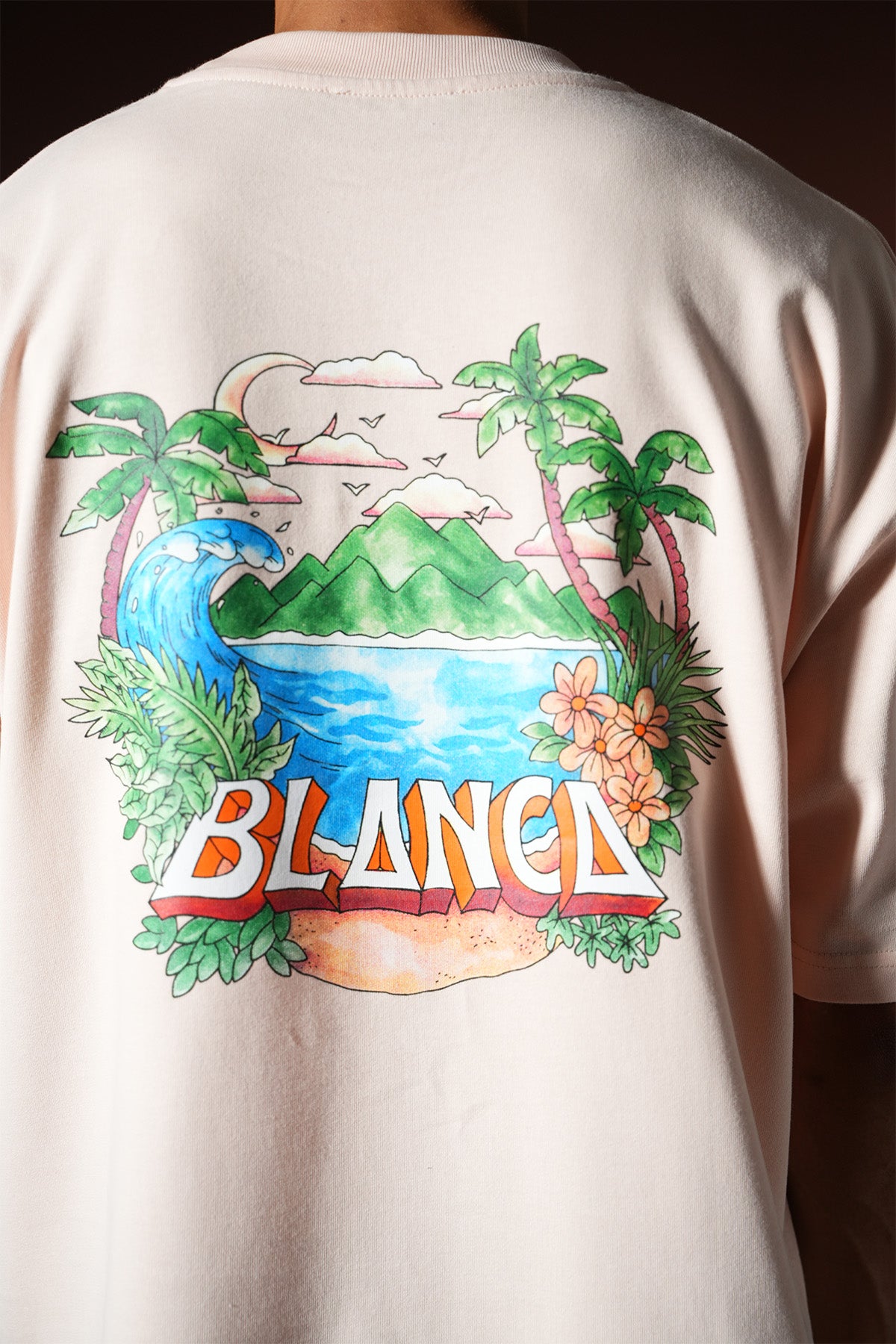 Übergroßes T-Shirt OM-047