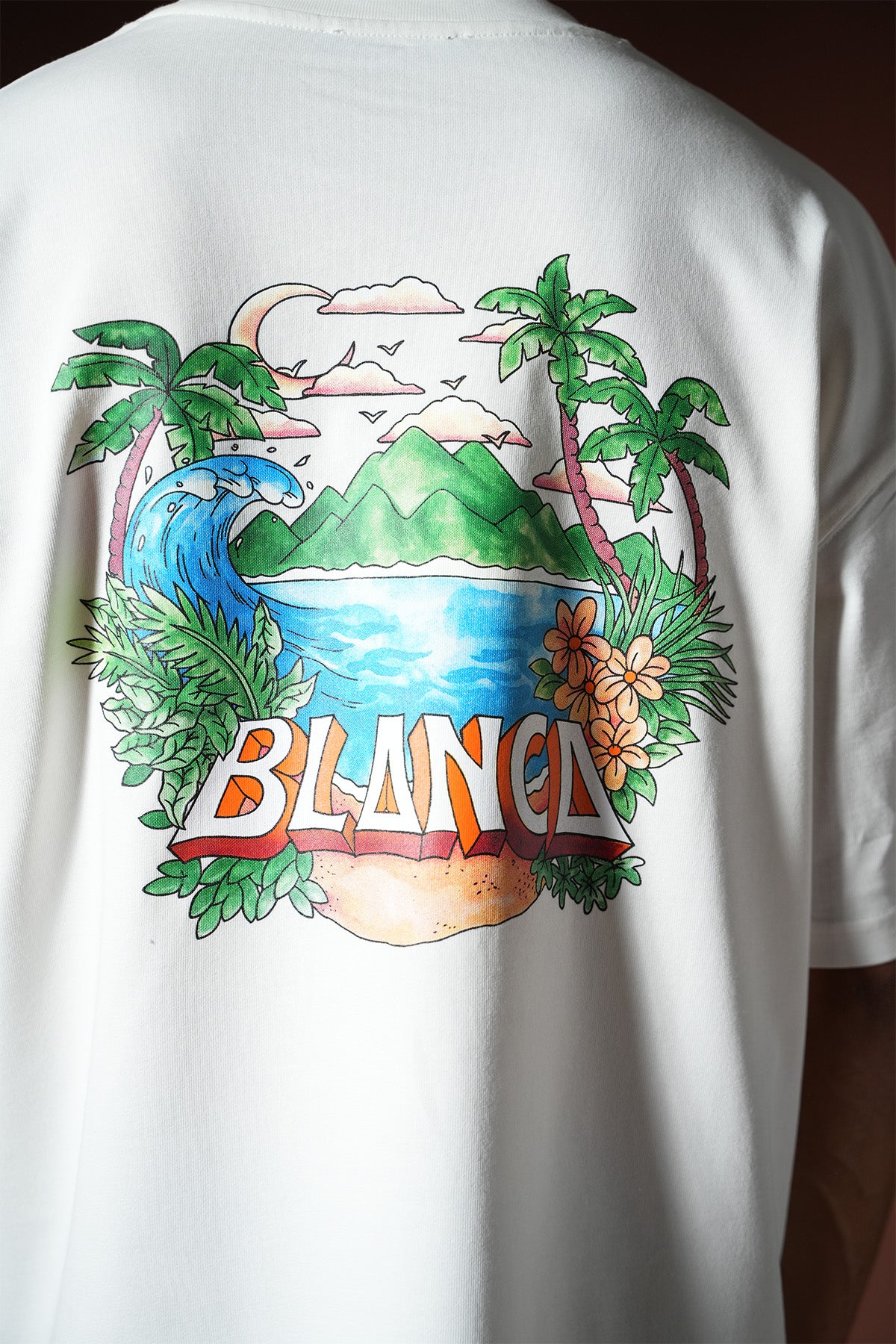 Übergroßes T-Shirt OM-047