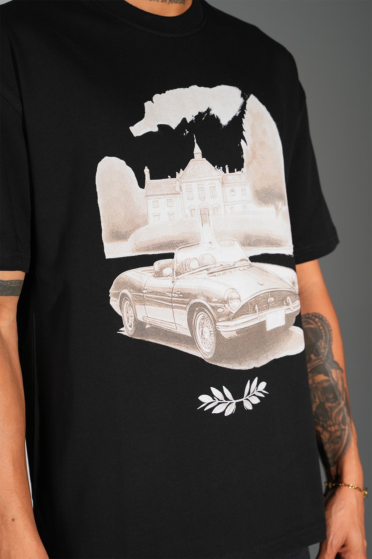 TEE SHIRT LP2569 - BLACK