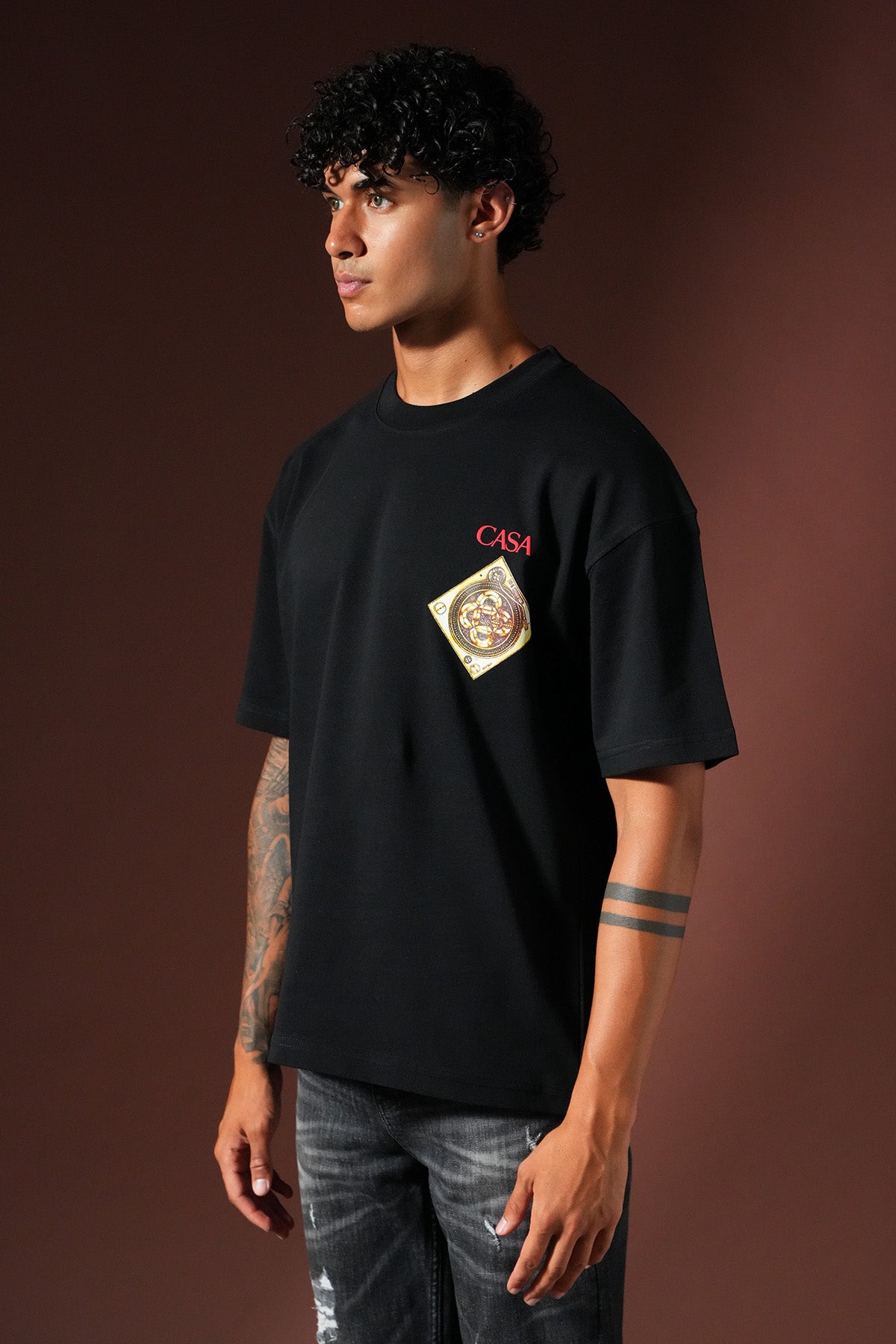 T-shirt oversize OM-046
