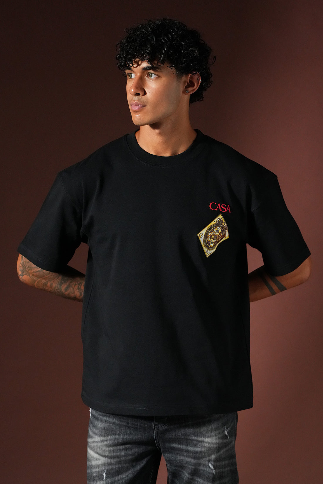 Oversize-T-Shirt OM-046
