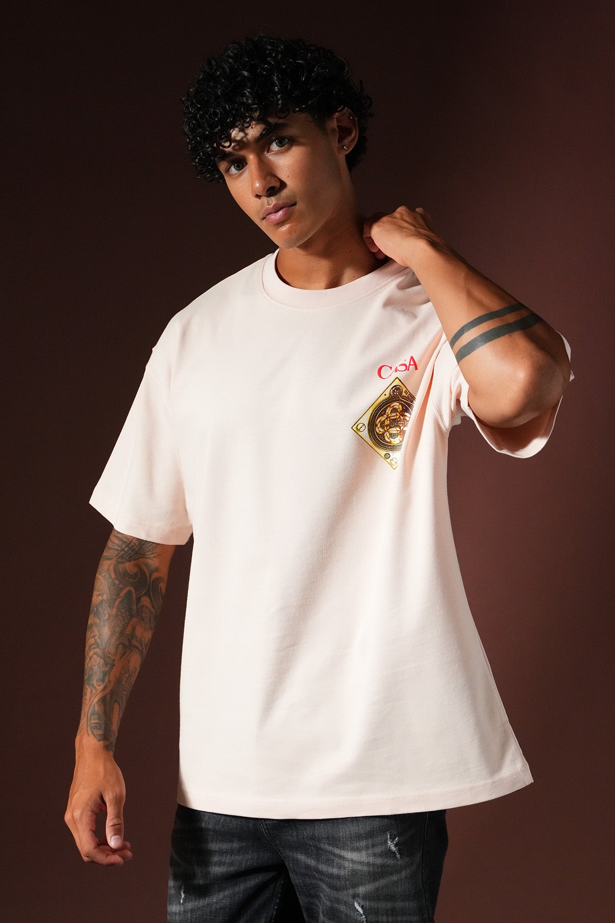 Oversize-T-Shirt OM-046