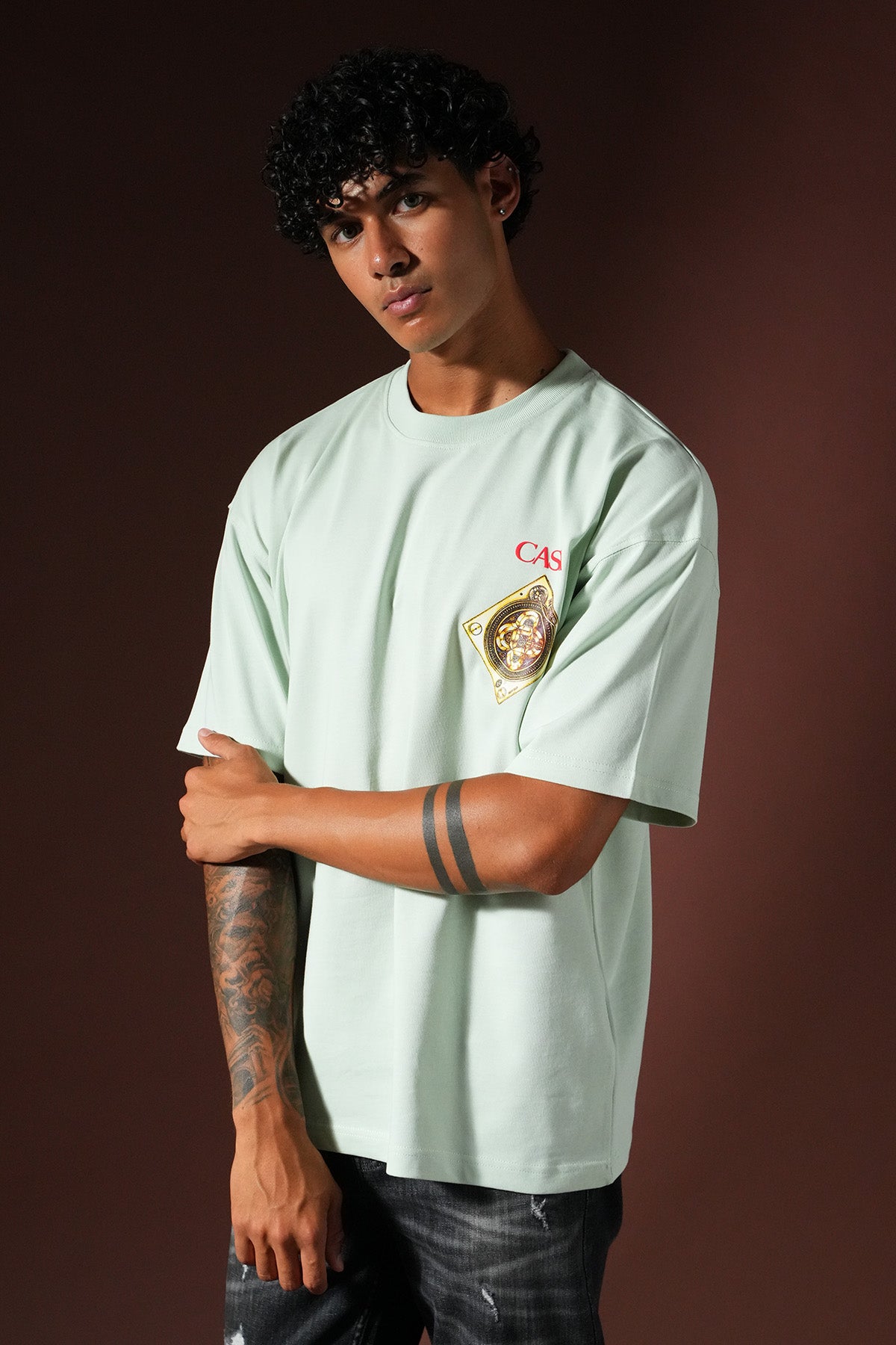T-shirt oversize OM-046