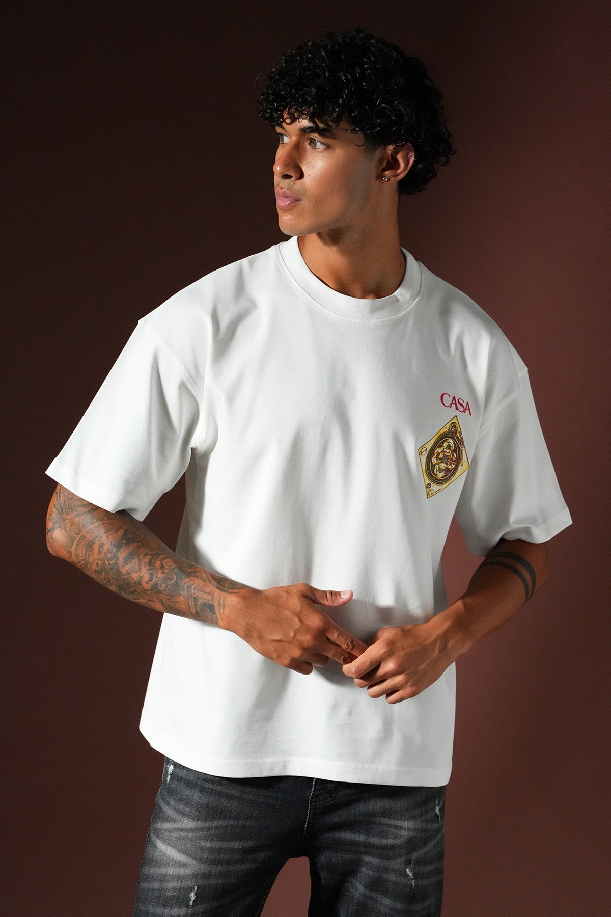 T-shirt oversize OM-046