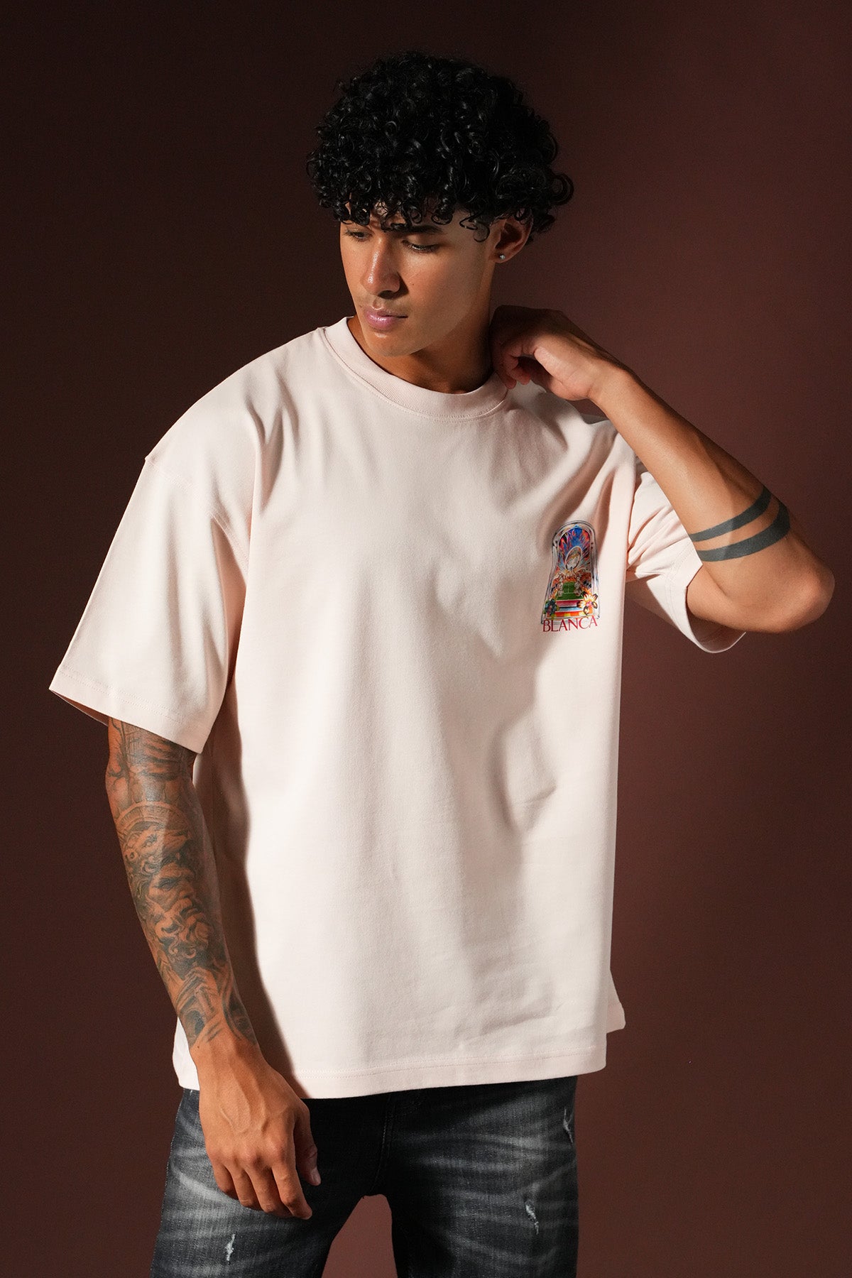 T-shirt oversize OM-042