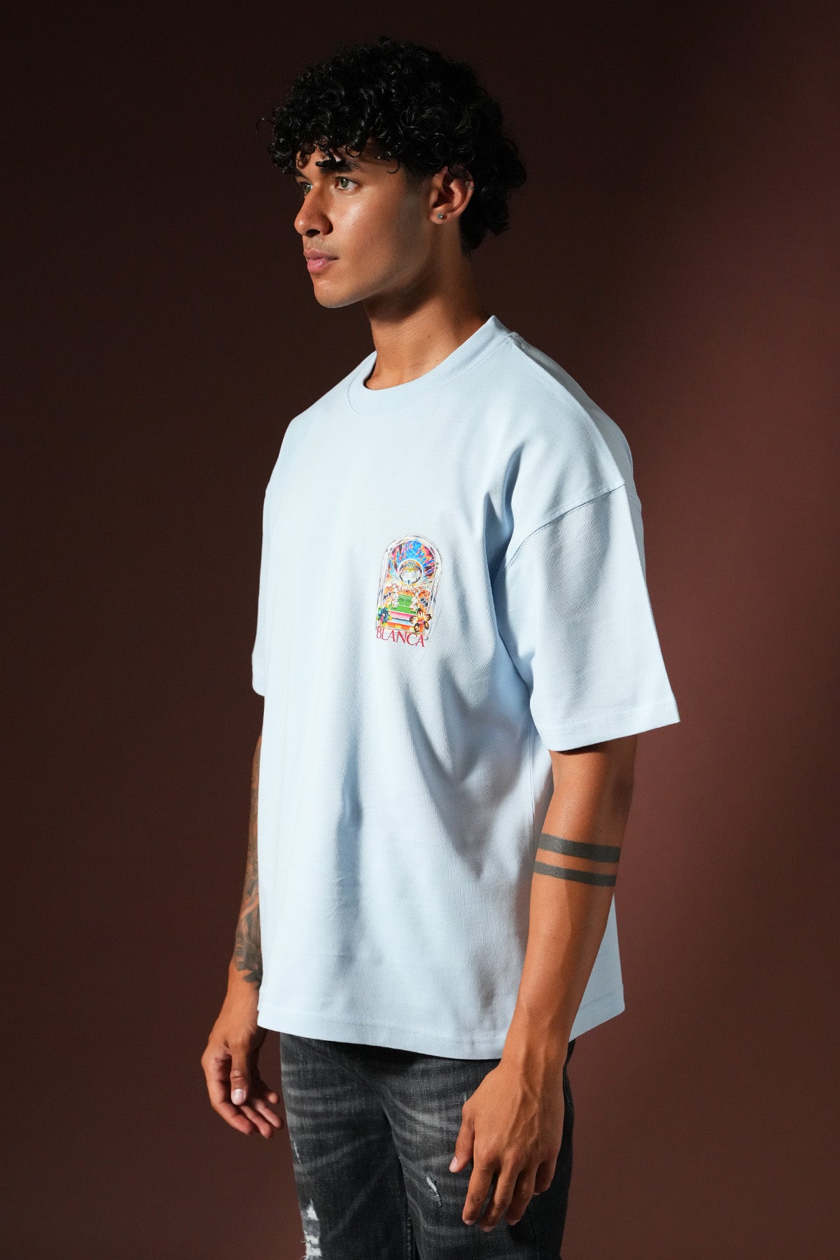 T-shirt oversize OM-042