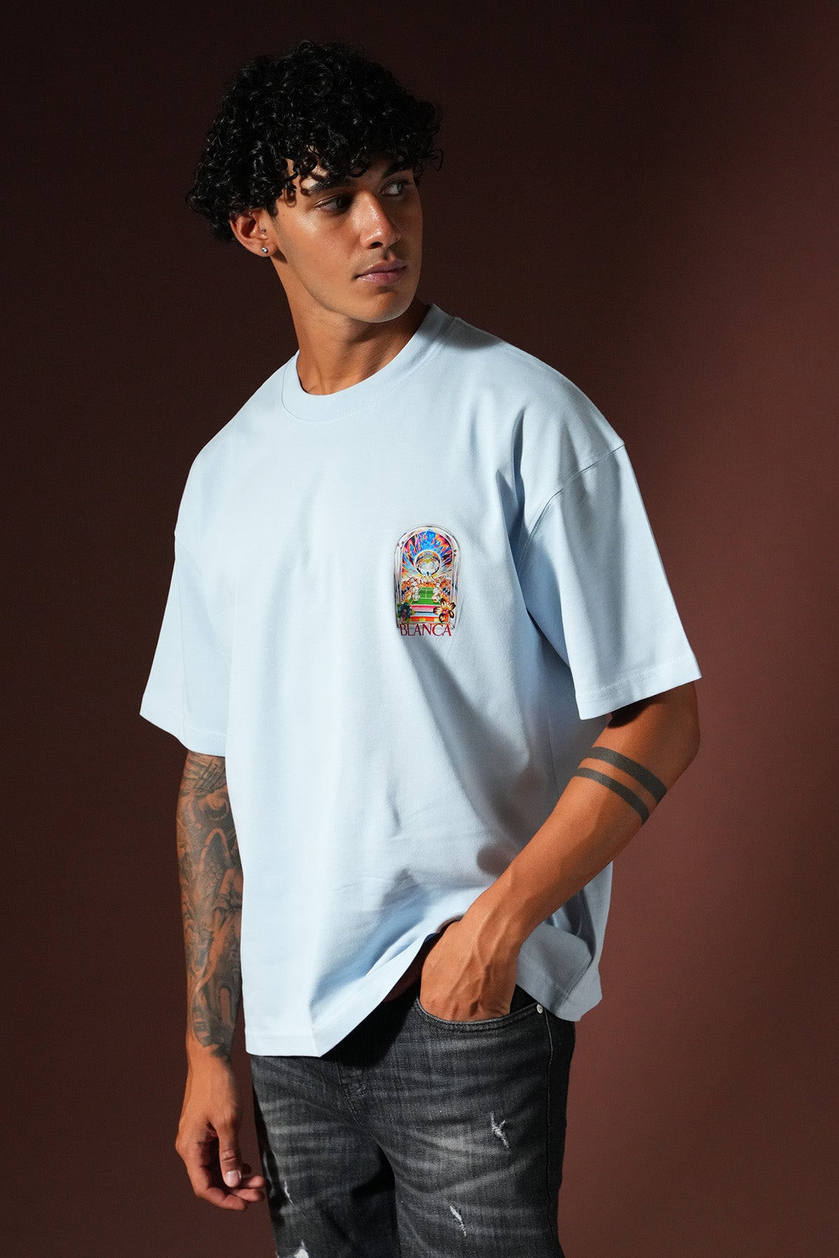 T-shirt oversize OM-042